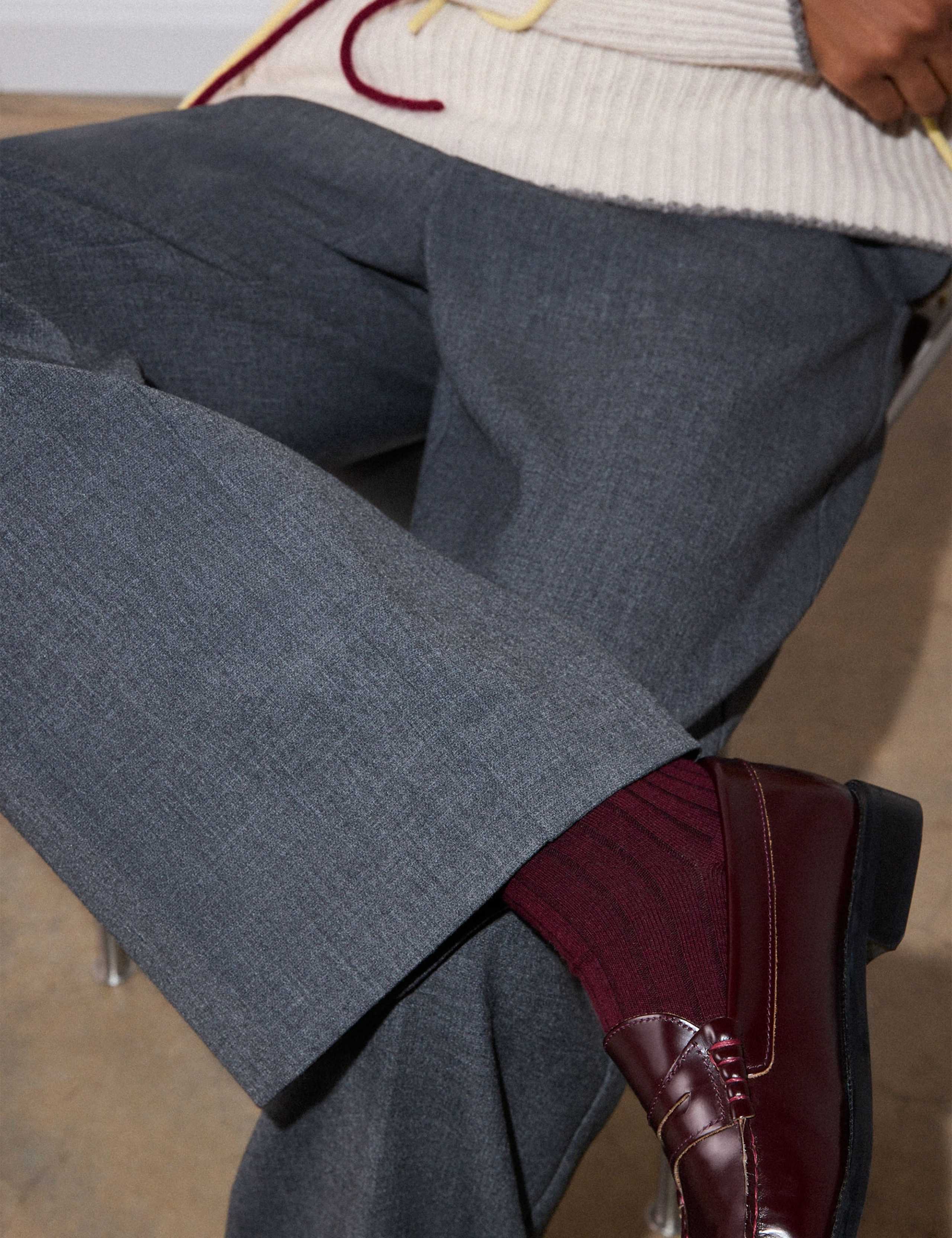 High Rise Straight Leg Trousers 7 of 7