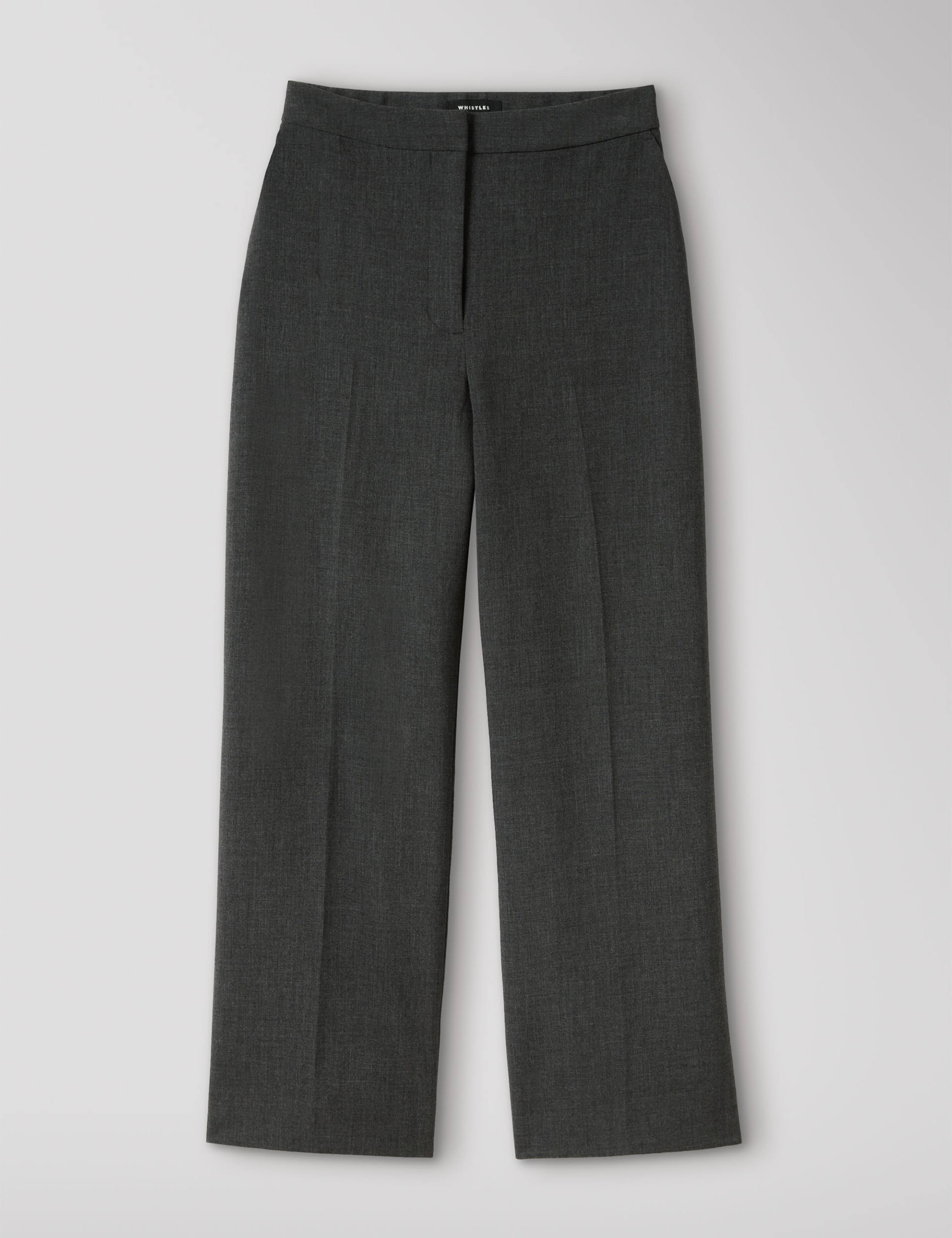 High Rise Straight Leg Trousers 2 of 7