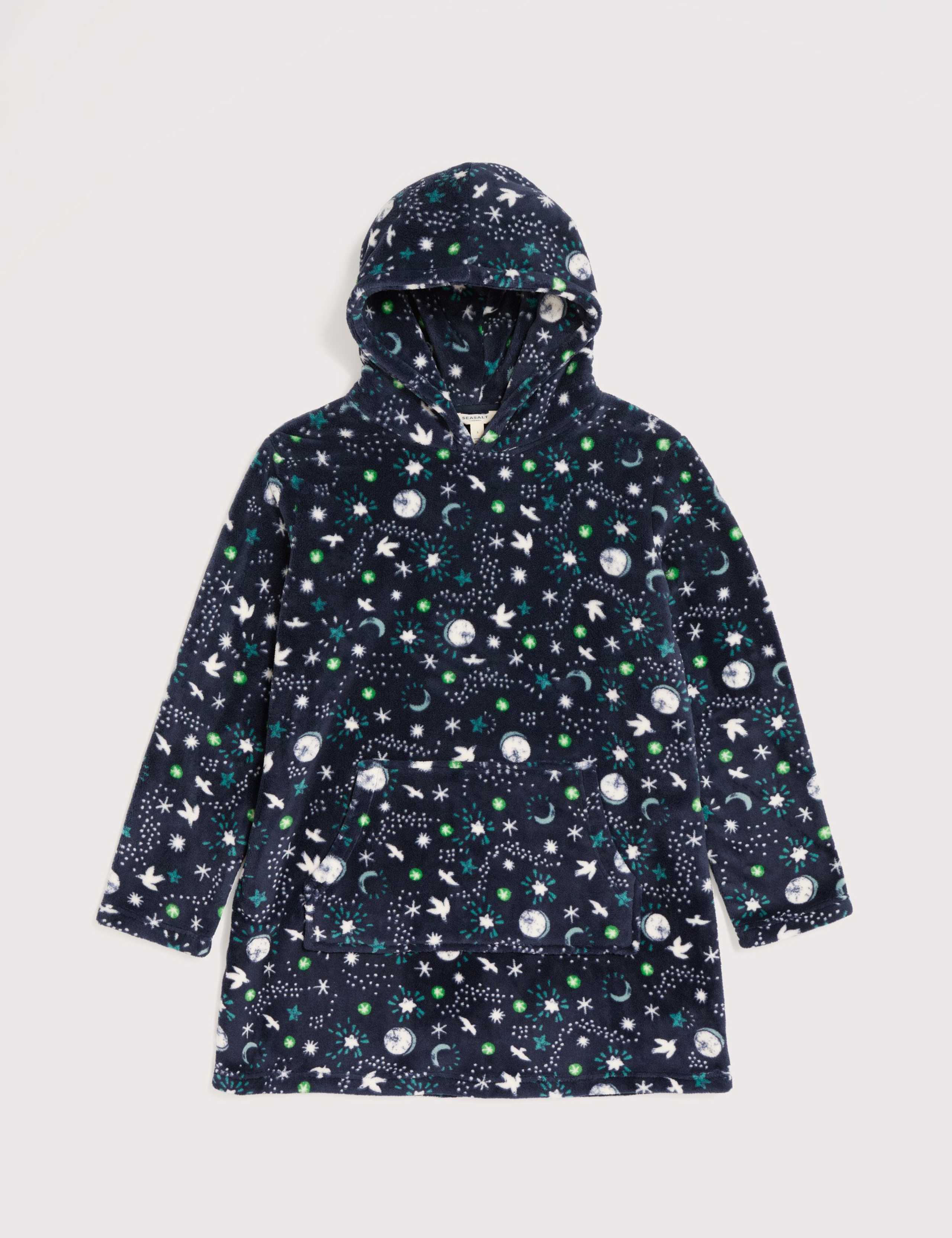 Fleece Star Print Hoodie 2 of 5