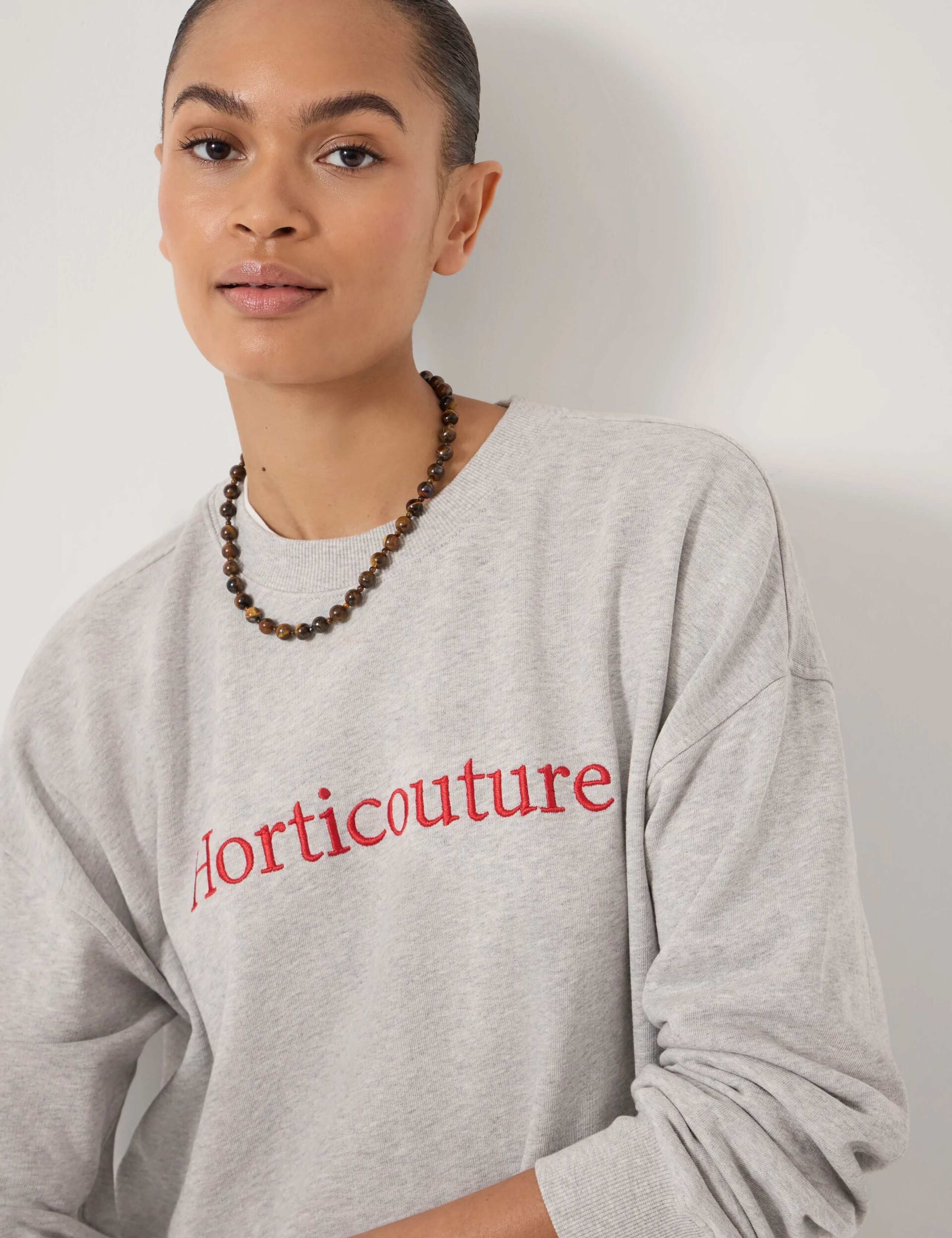 Pure Cotton Horticouture Slogan Sweatshirt 5 of 5