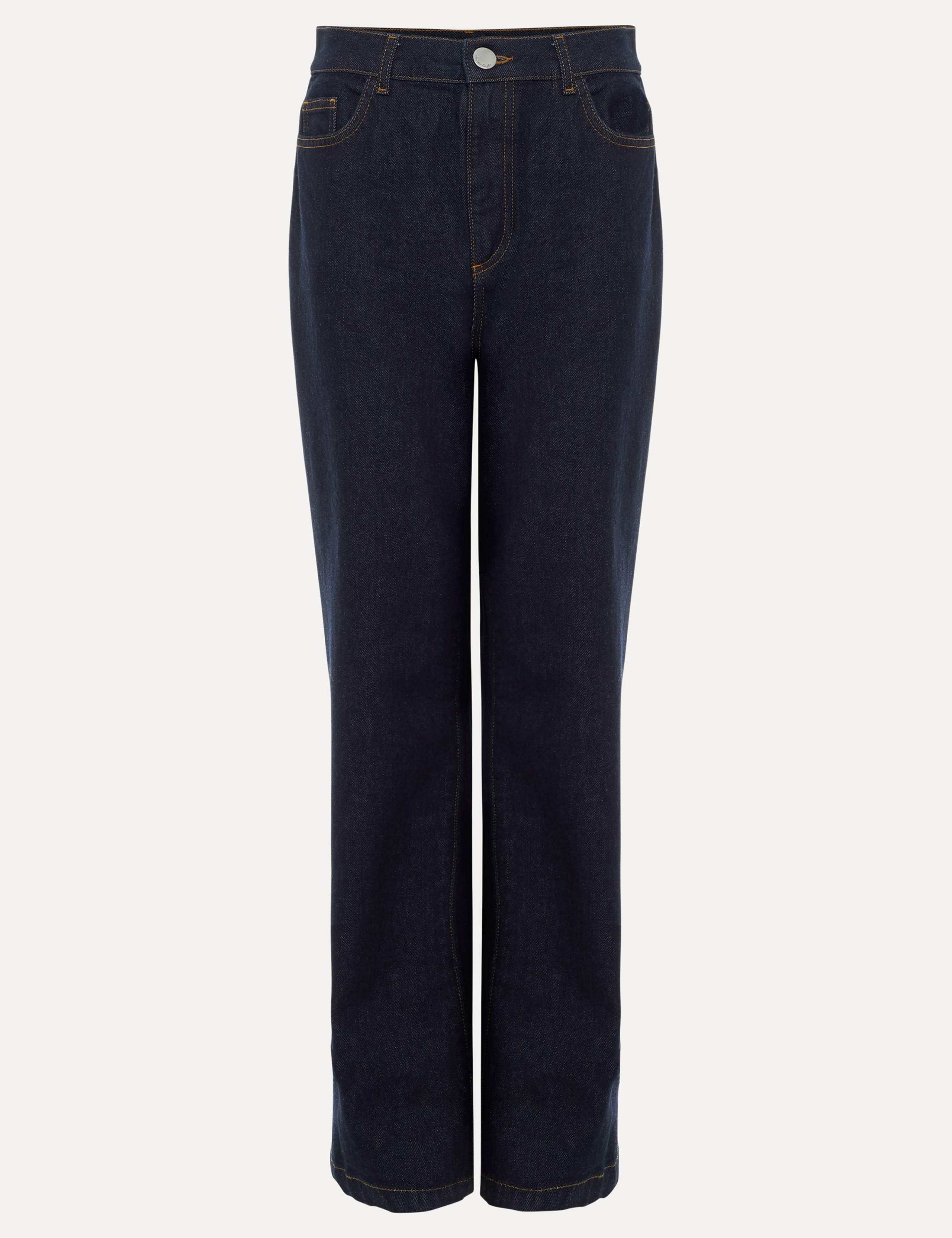 Mid Rise Straight Leg Jeans 2 of 7