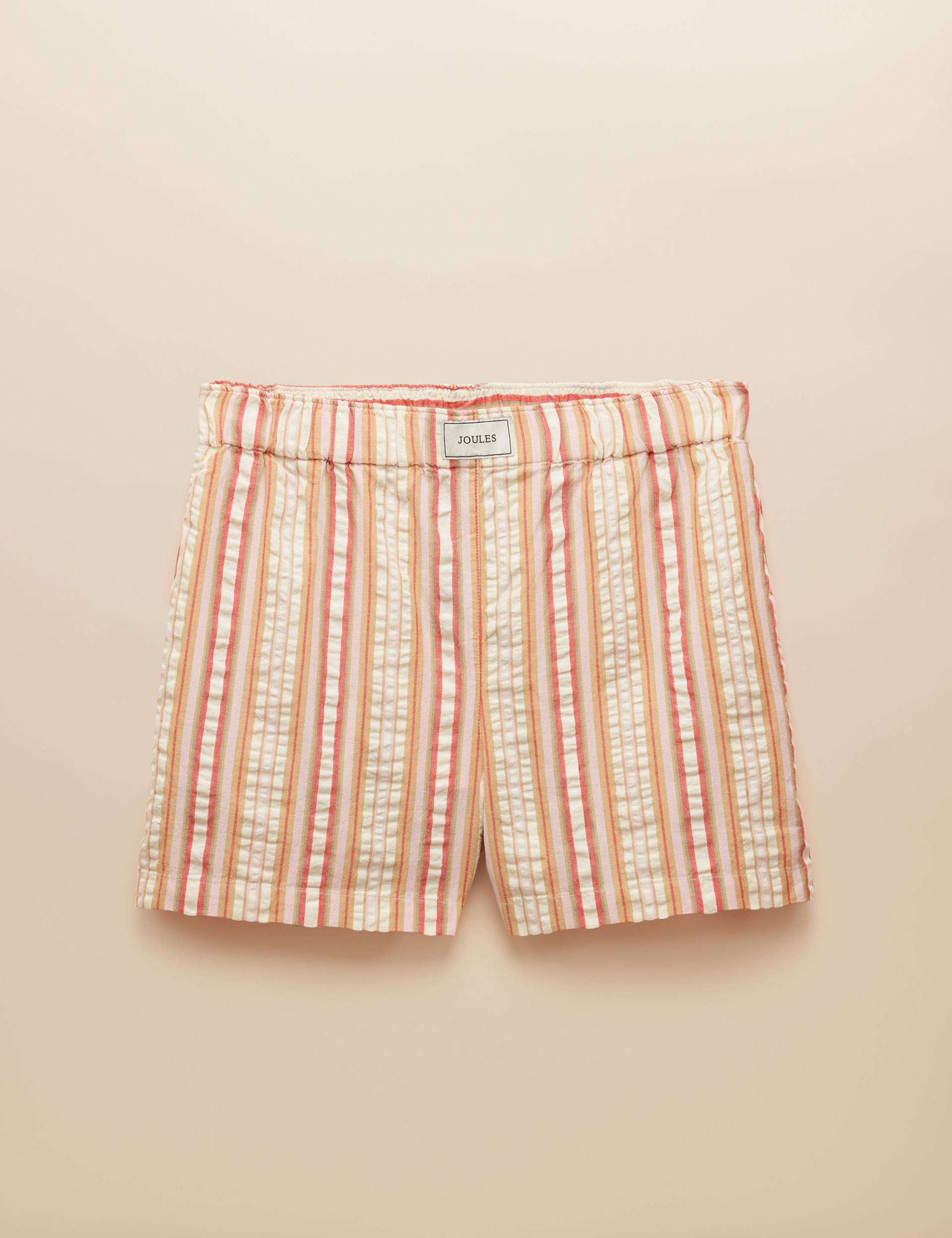 Pure Cotton Striped Pyjama Shorts 5 of 7