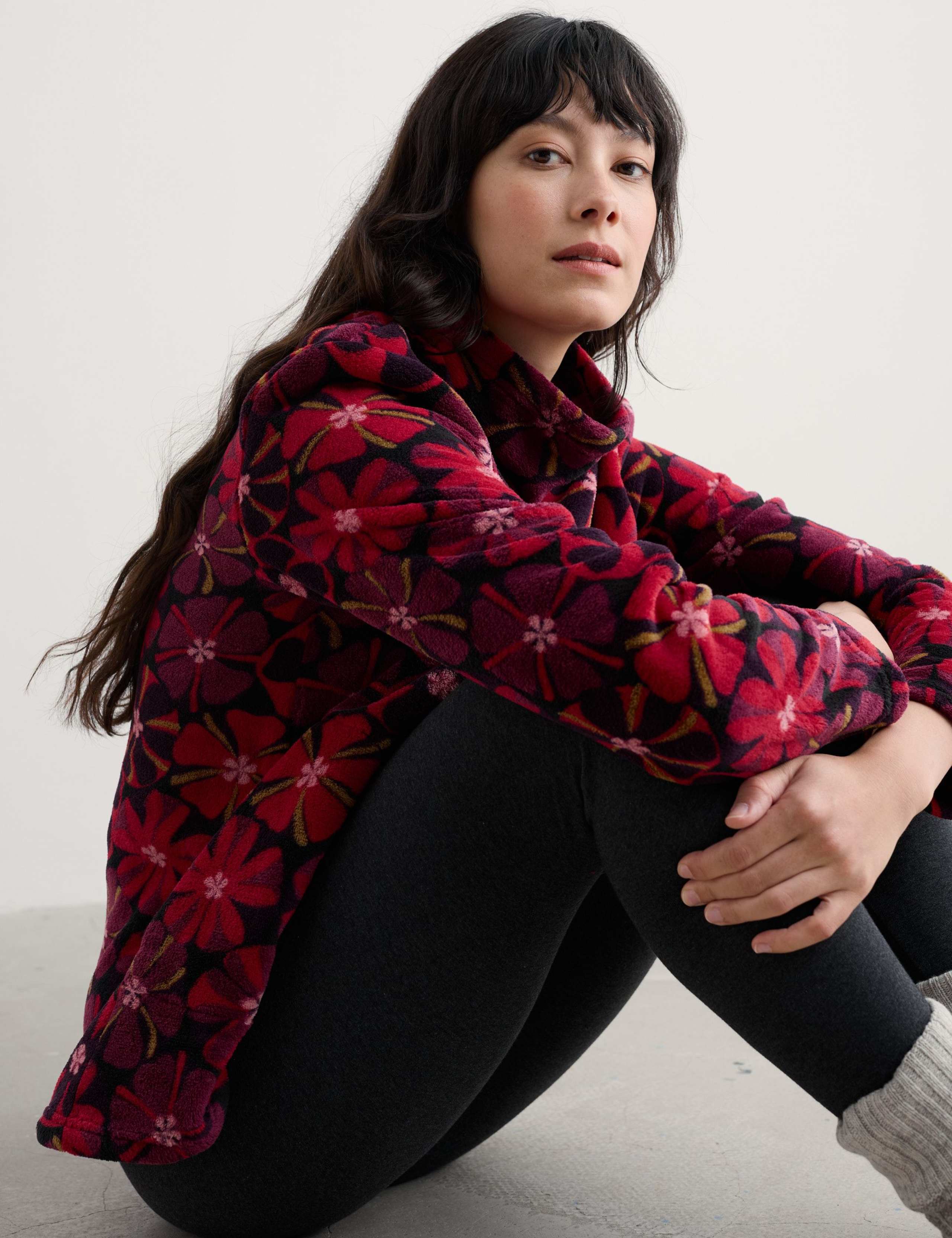 Floral Lounge Sweatshirt 3 of 5