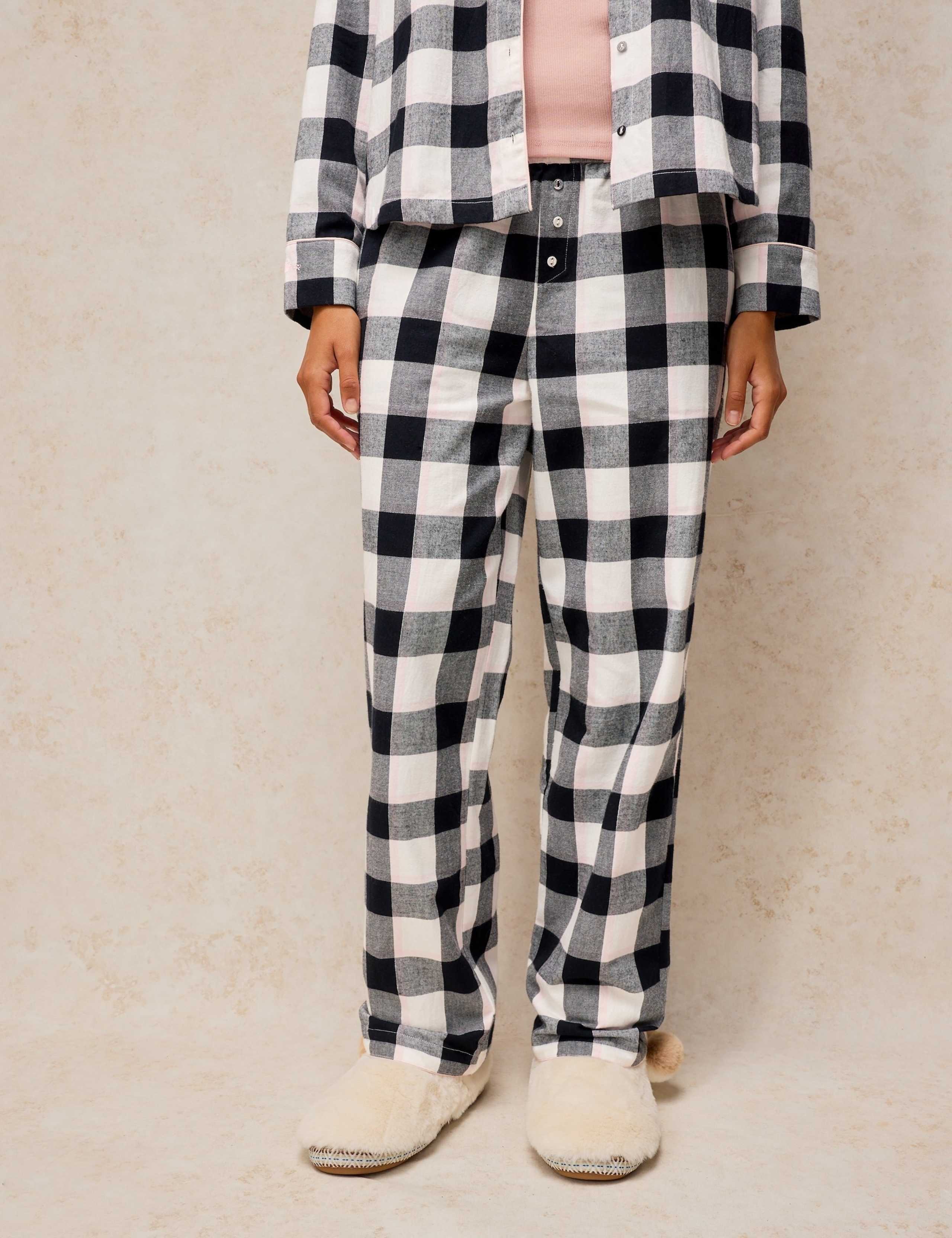 Cotton Rich Checked Pyjama Bottoms 3 of 6