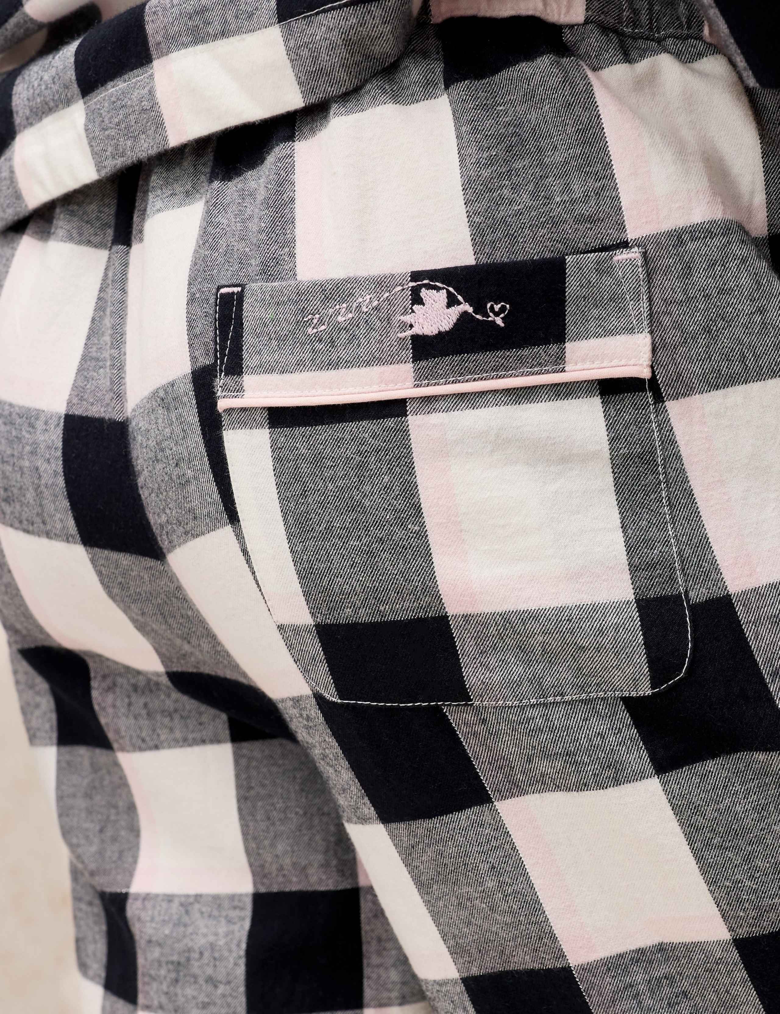 Cotton Rich Checked Pyjama Bottoms 5 of 6