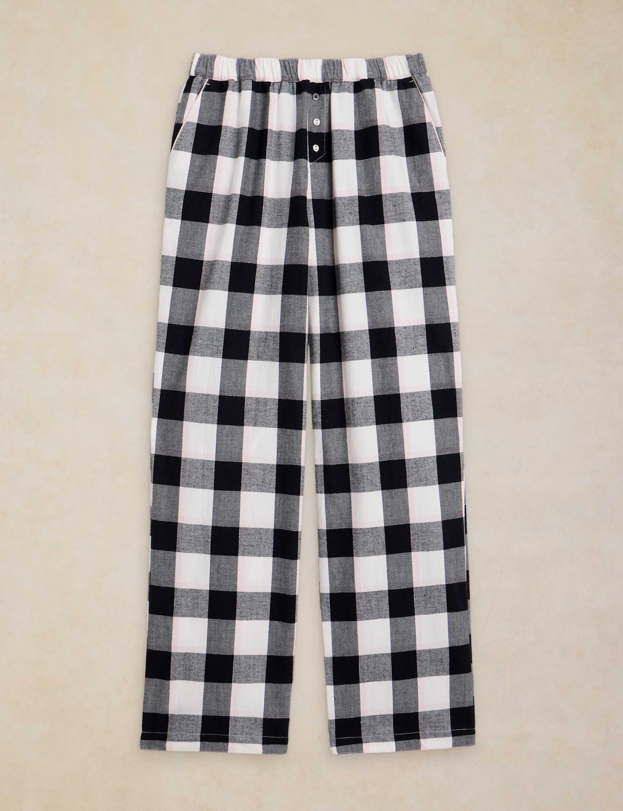 Cotton Rich Checked Pyjama Bottoms 2 of 6