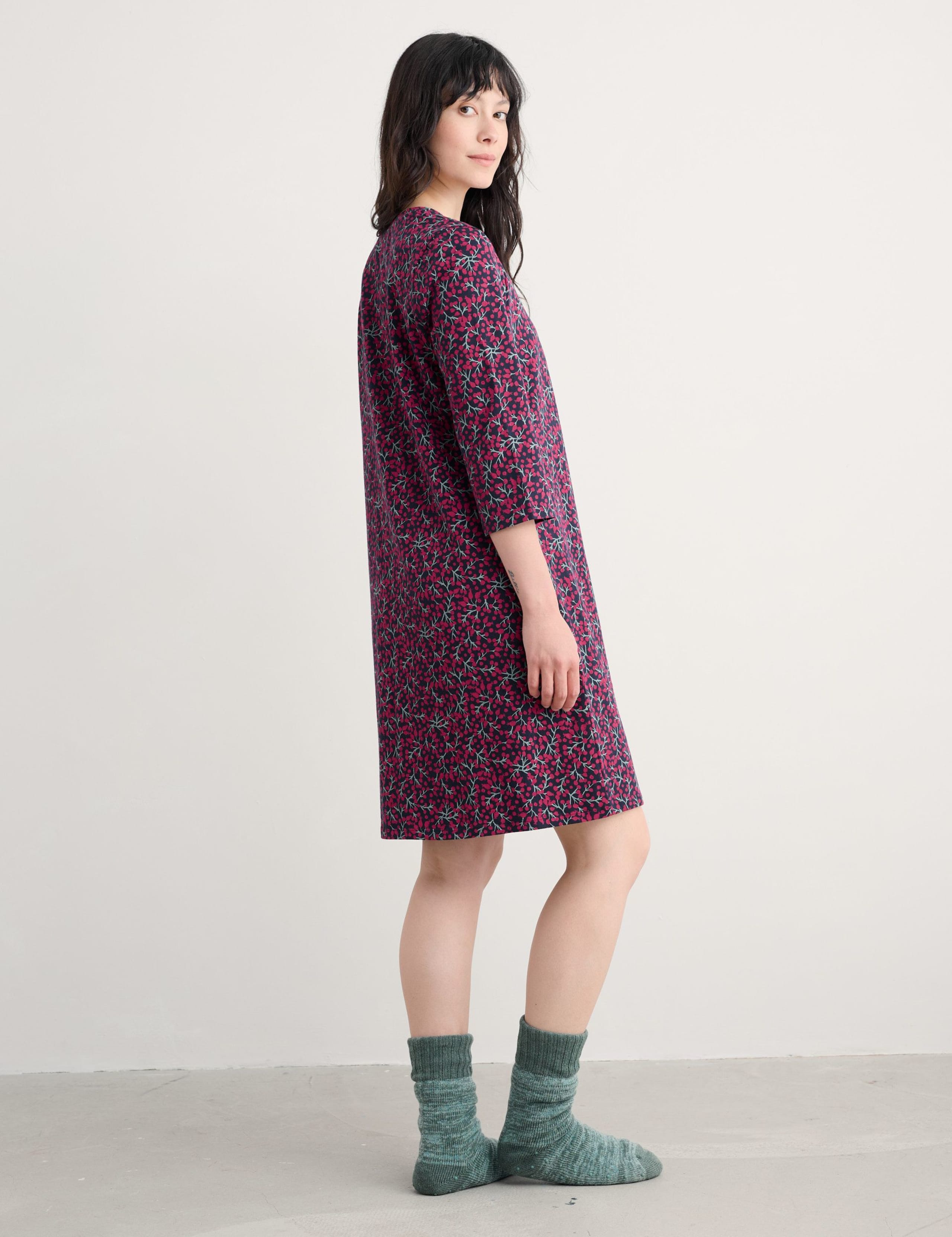 Cotton Rich Berry Print Nightdress 4 of 5