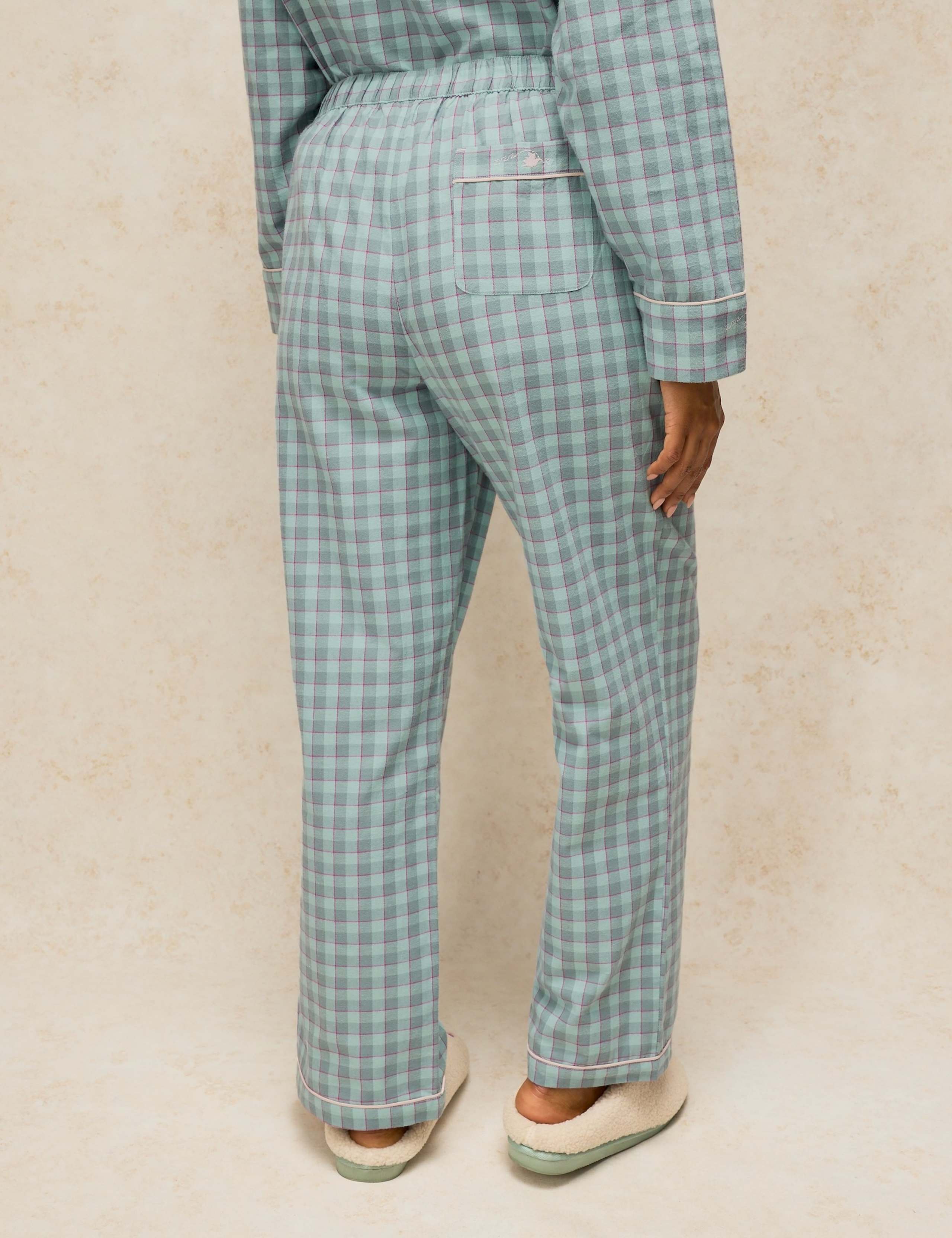 Cotton Rich Checked Pyjama Bottoms 4 of 6