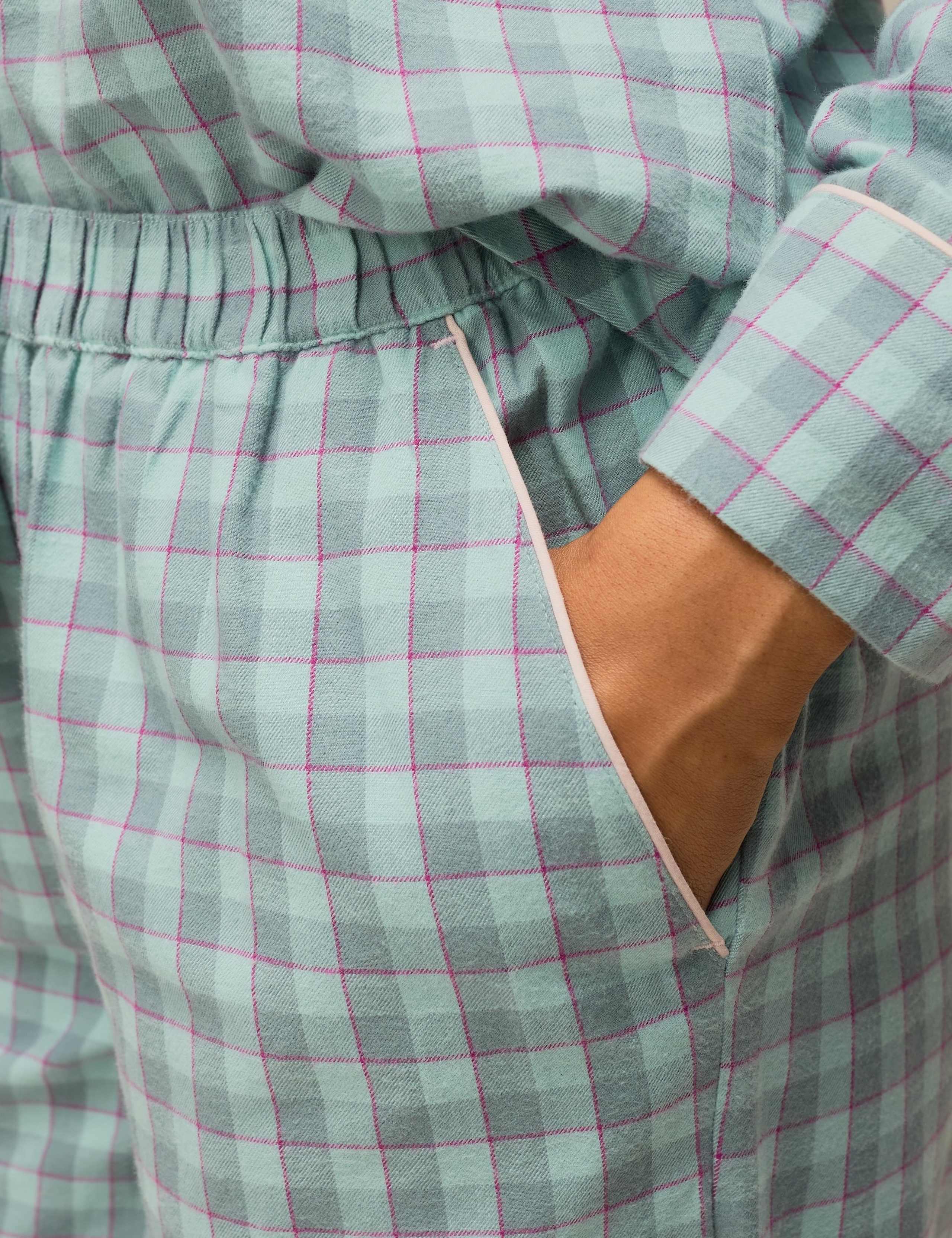 Cotton Rich Checked Pyjama Bottoms 5 of 6