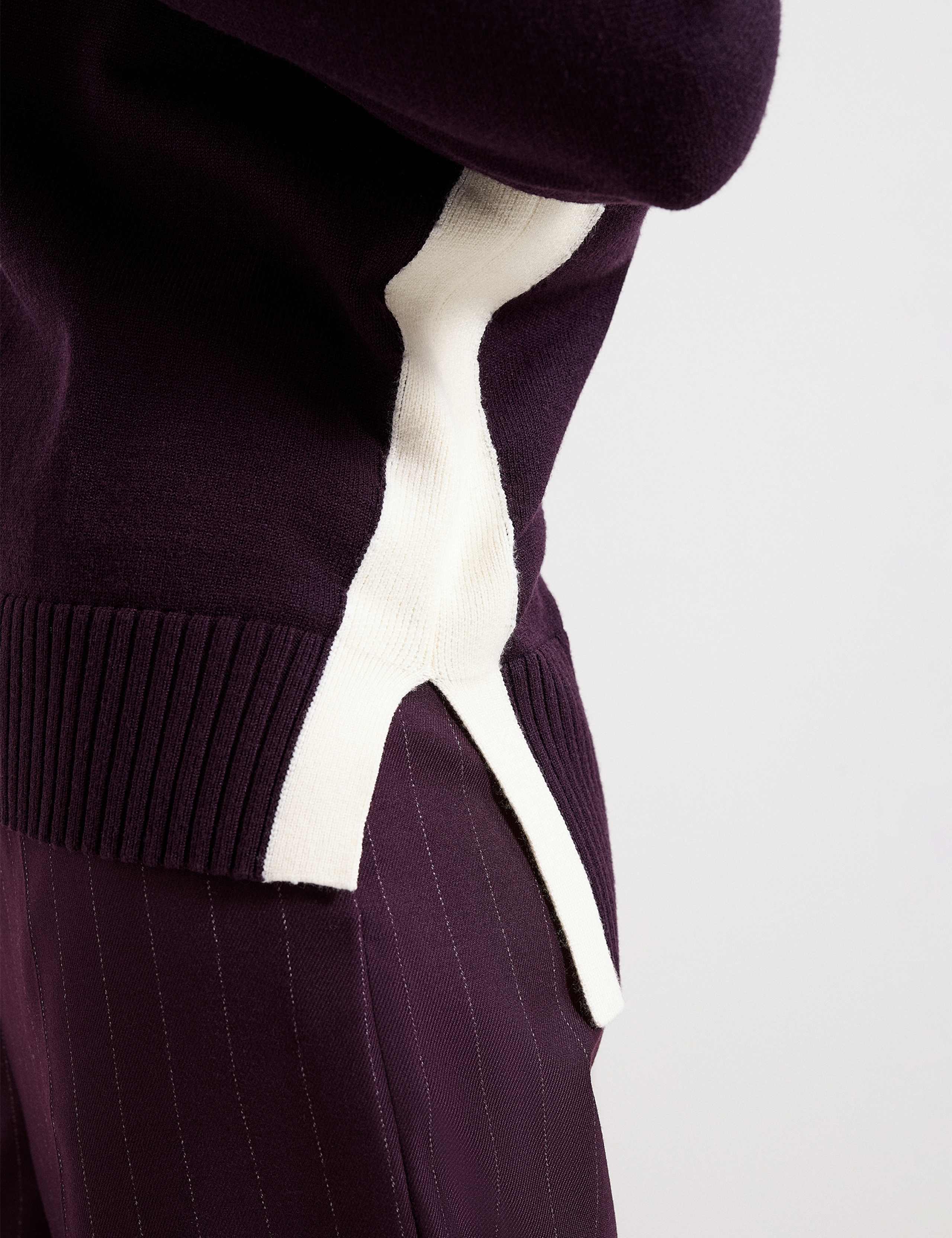 Funnel Neck Tipped Jumper 4 of 8