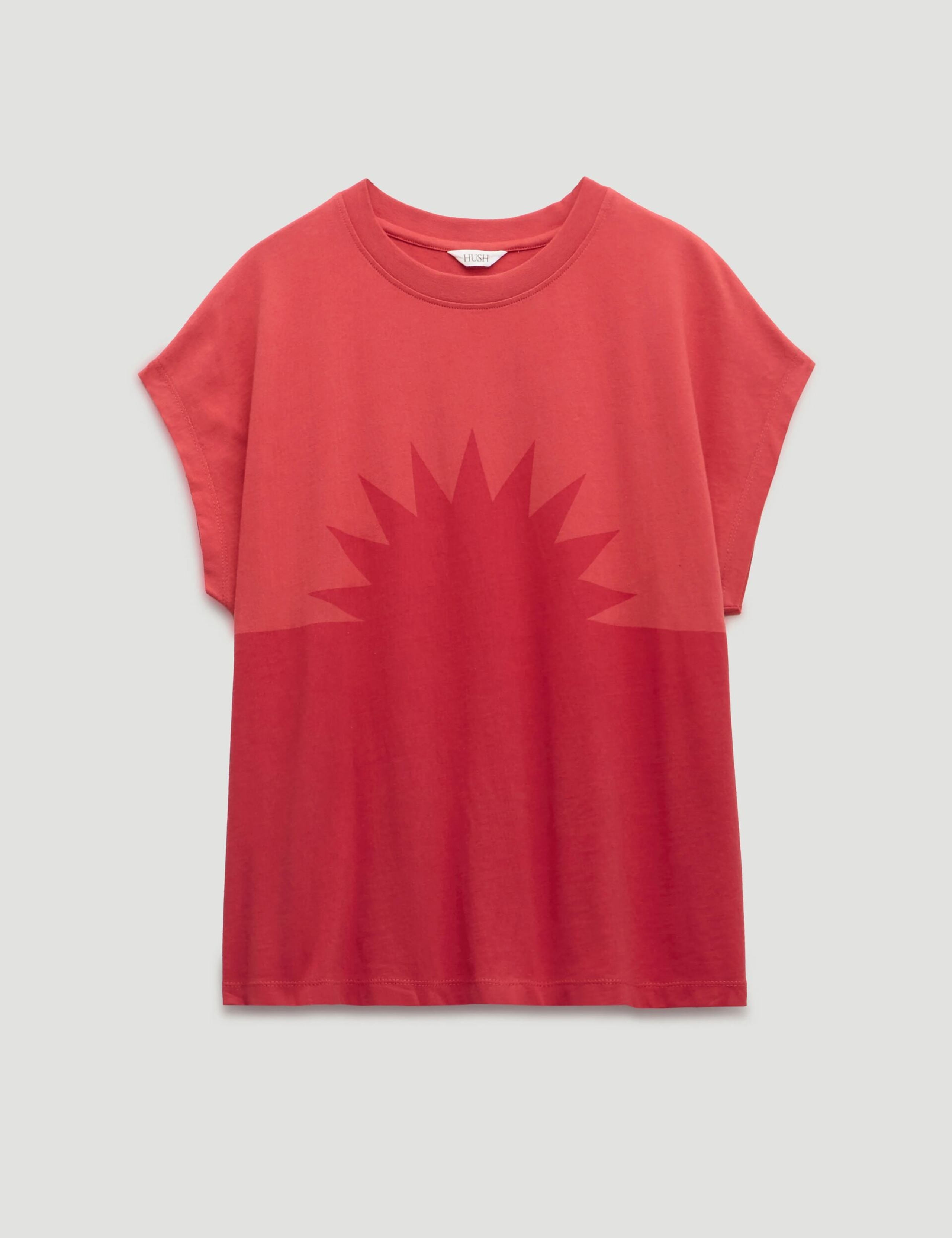 Pure Cotton Sunburst Graphic T-Shirt 2 of 6