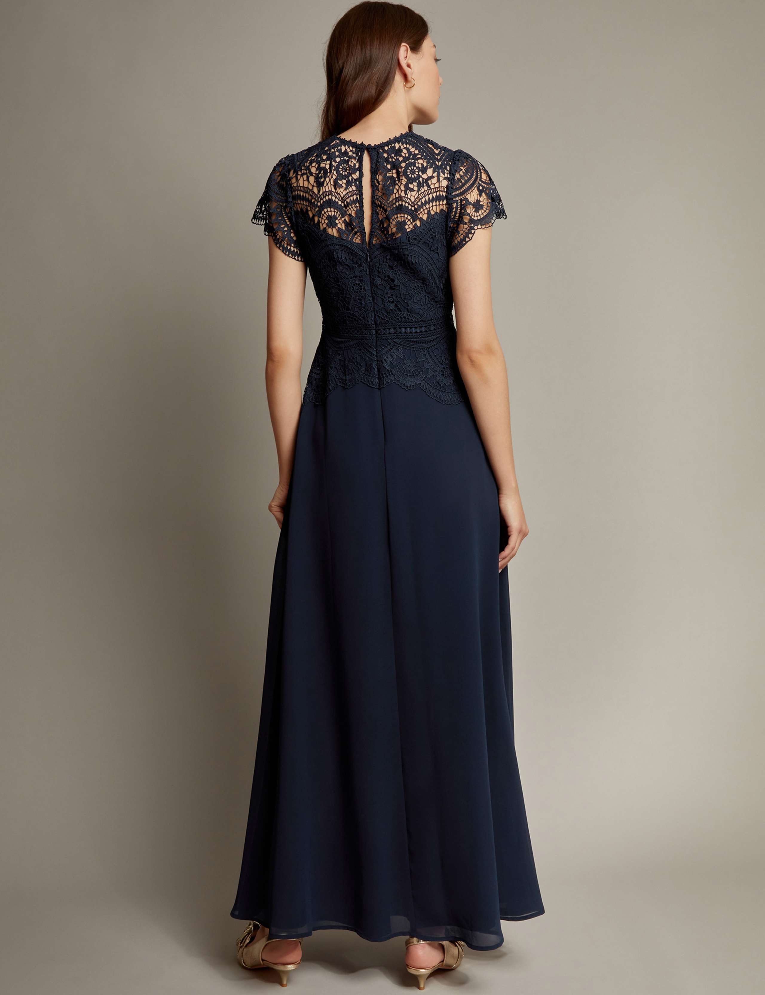 Lace Round Neck Maxi Dress 5 of 5