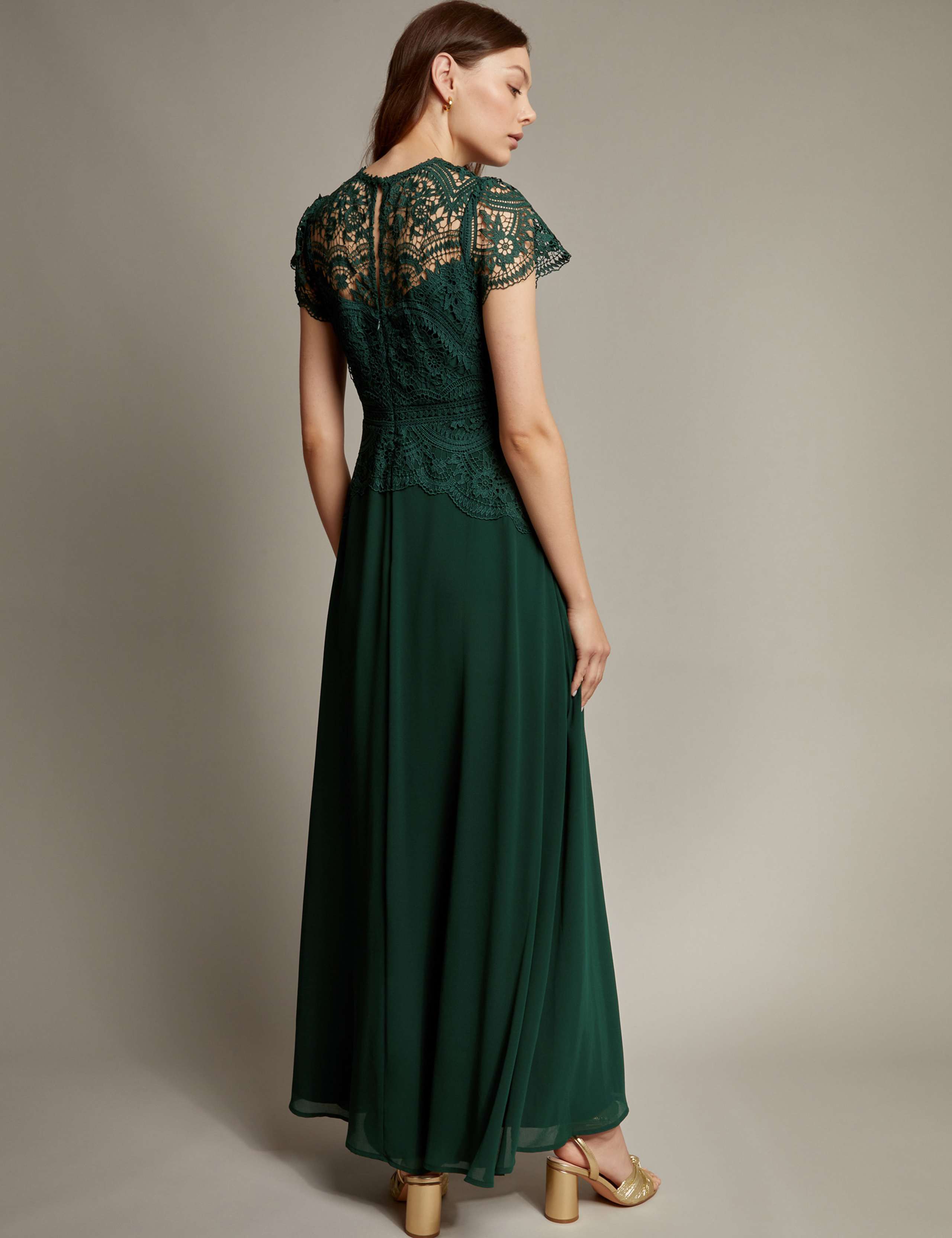 Lace Round Neck Maxi Dress 5 of 5
