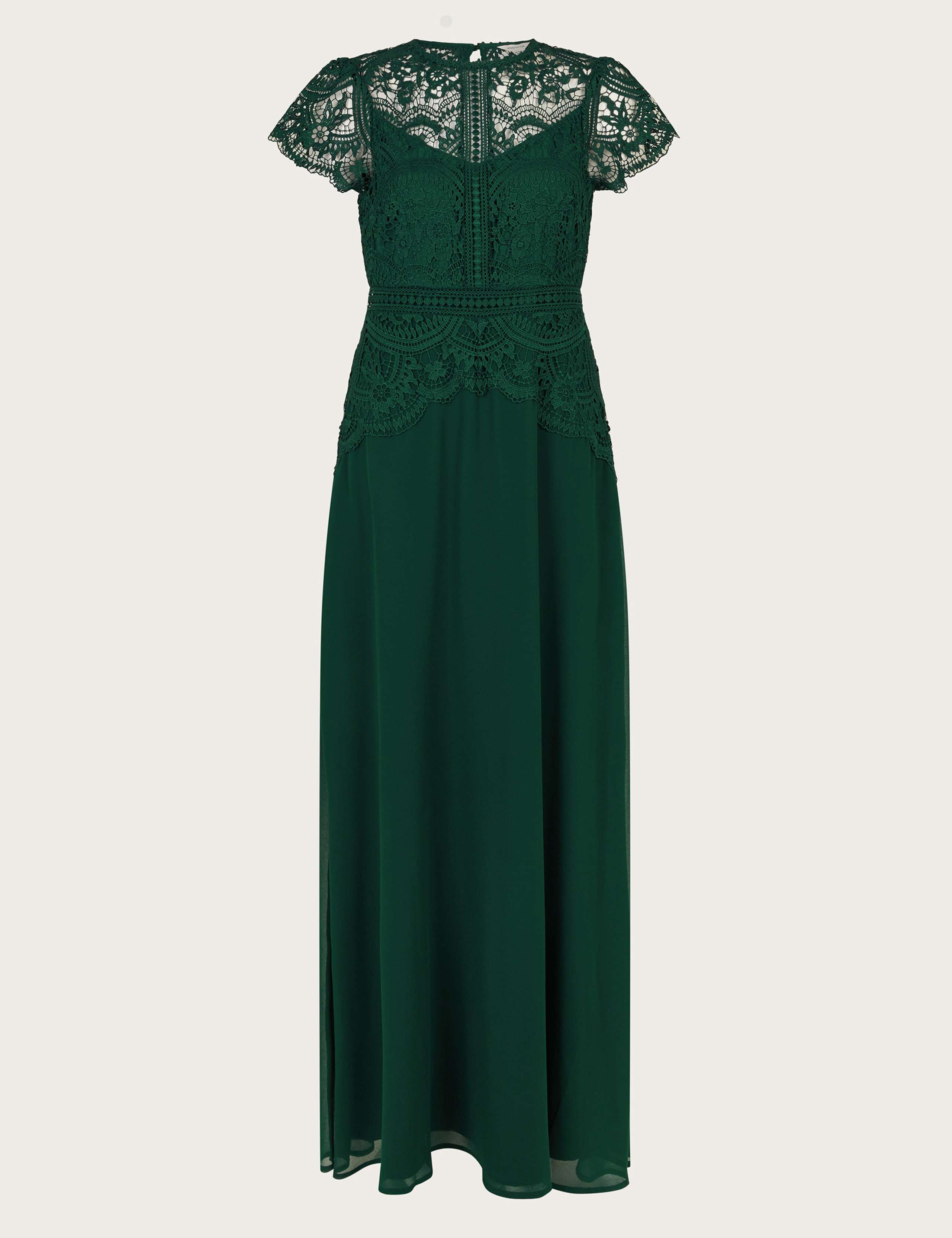 Lace Round Neck Maxi Dress 2 of 5