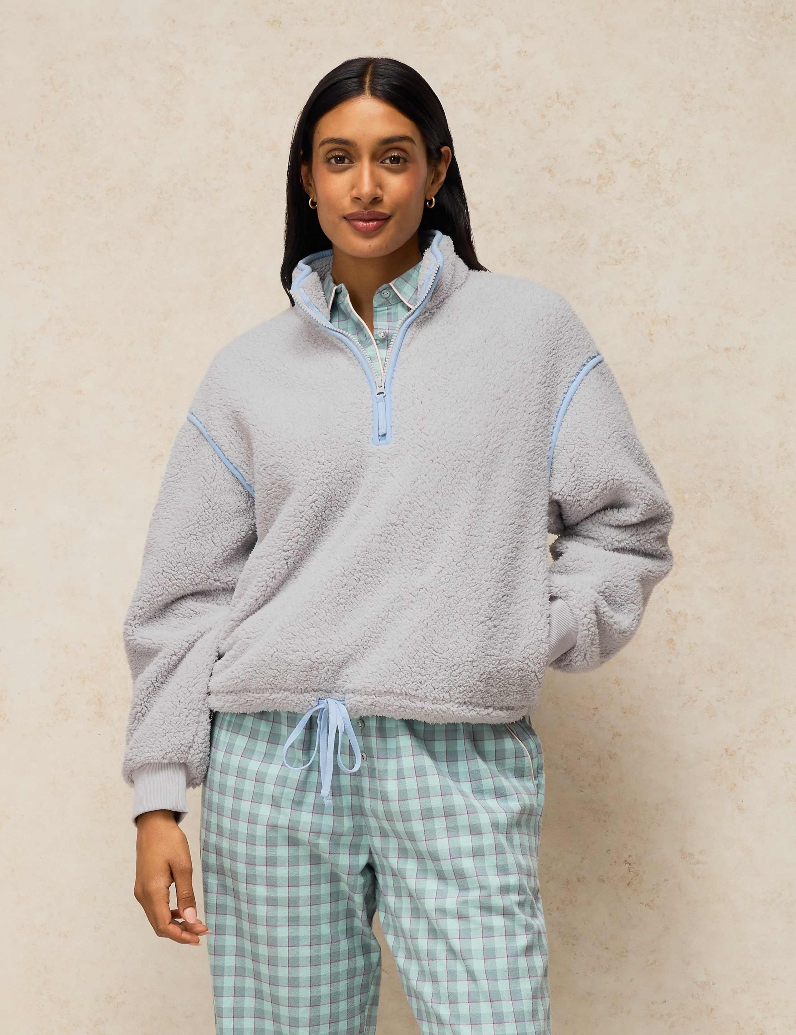 Half Zip Lounge Sweatshirt 1 of 6
