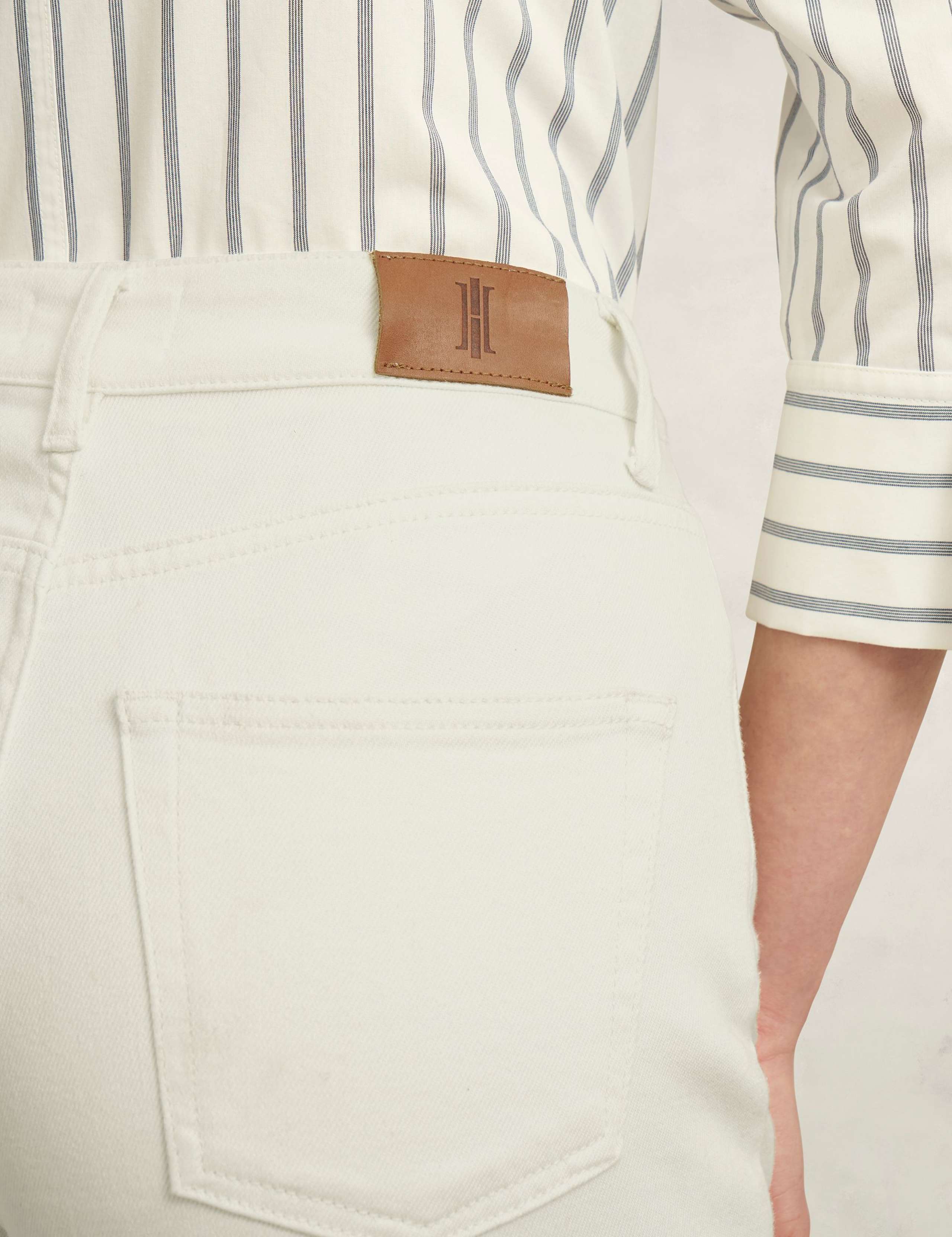 High Waisted Wide Leg Cropped Jeans 5 of 5