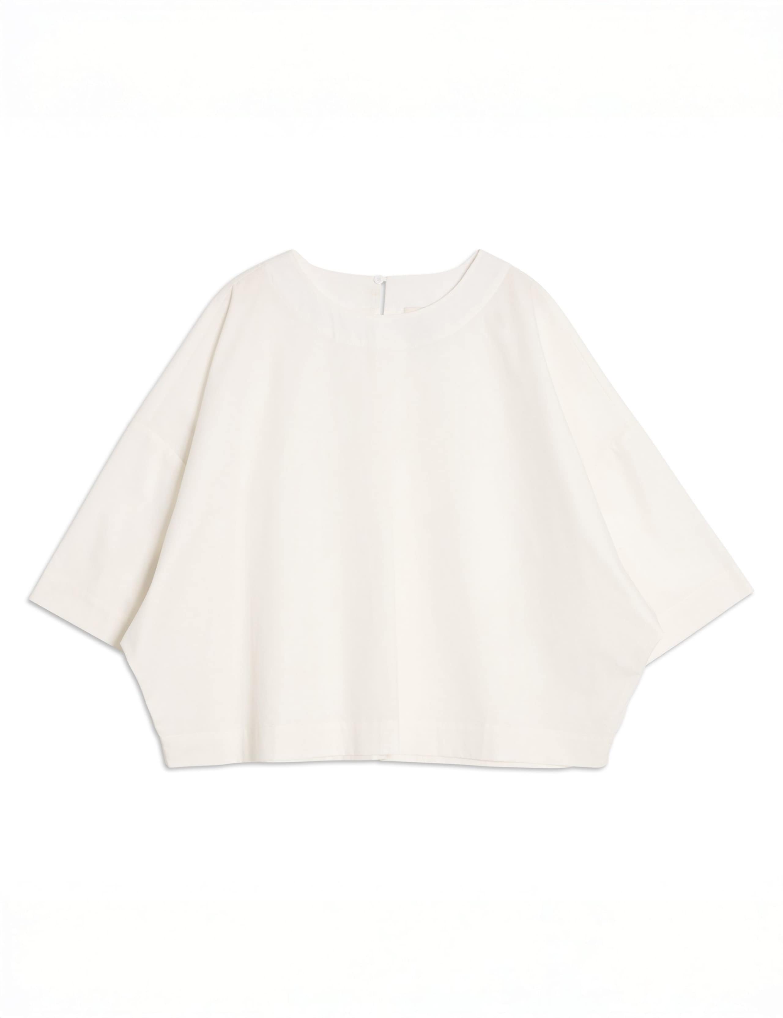 Pure Cotton Round Neck Blouse 2 of 6