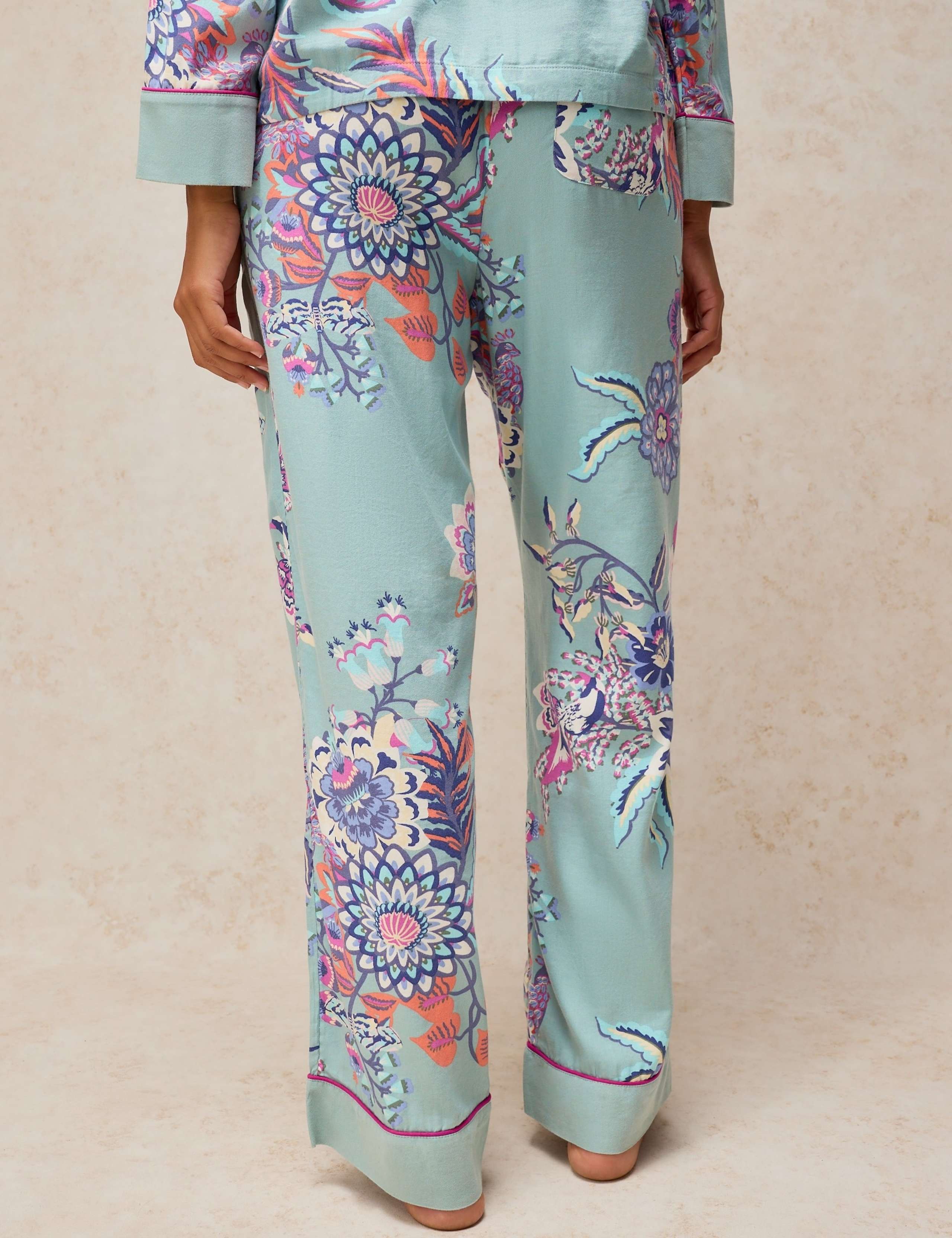 Cotton Rich Printed Pyjama Bottoms 4 of 6