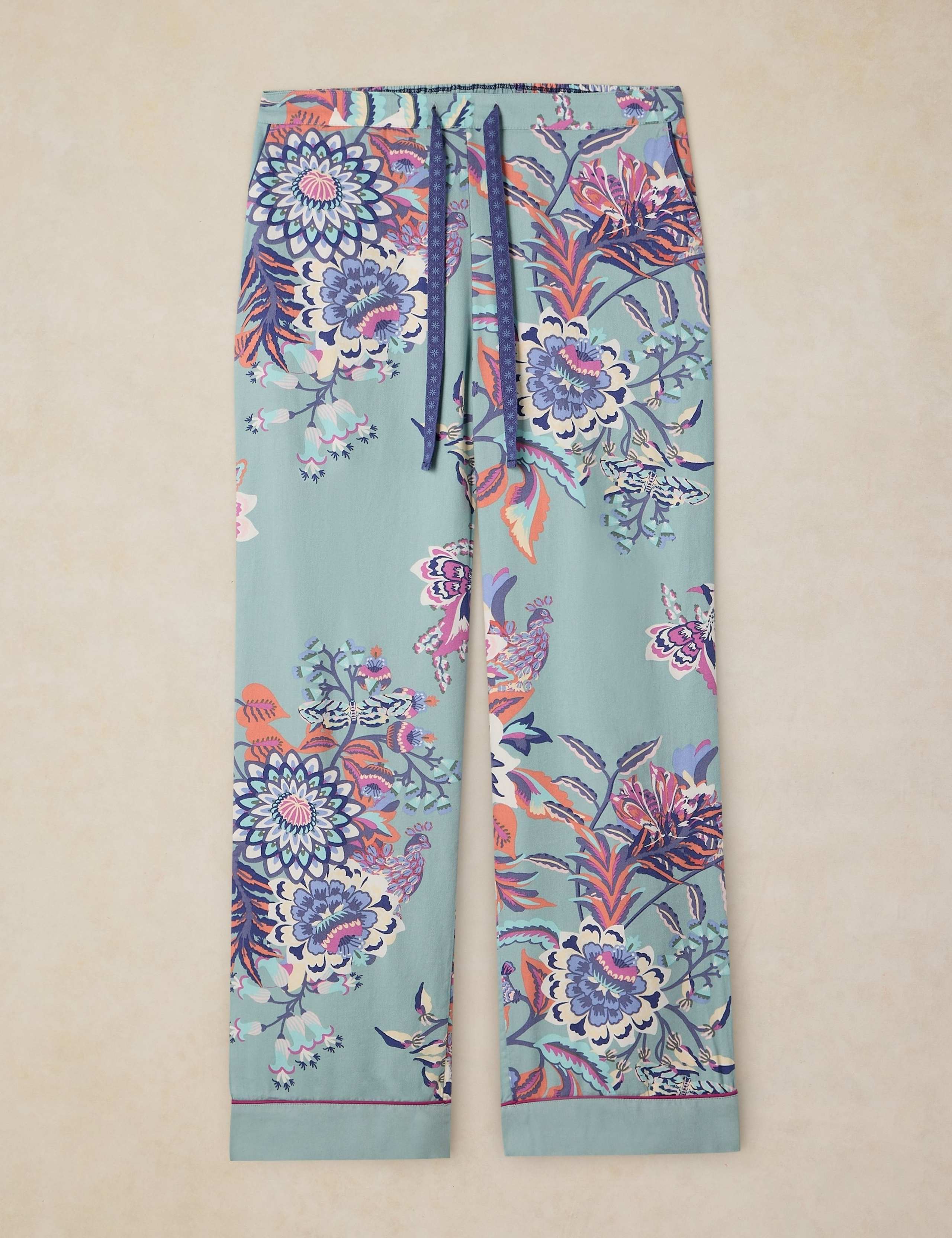 Cotton Rich Printed Pyjama Bottoms 2 of 6