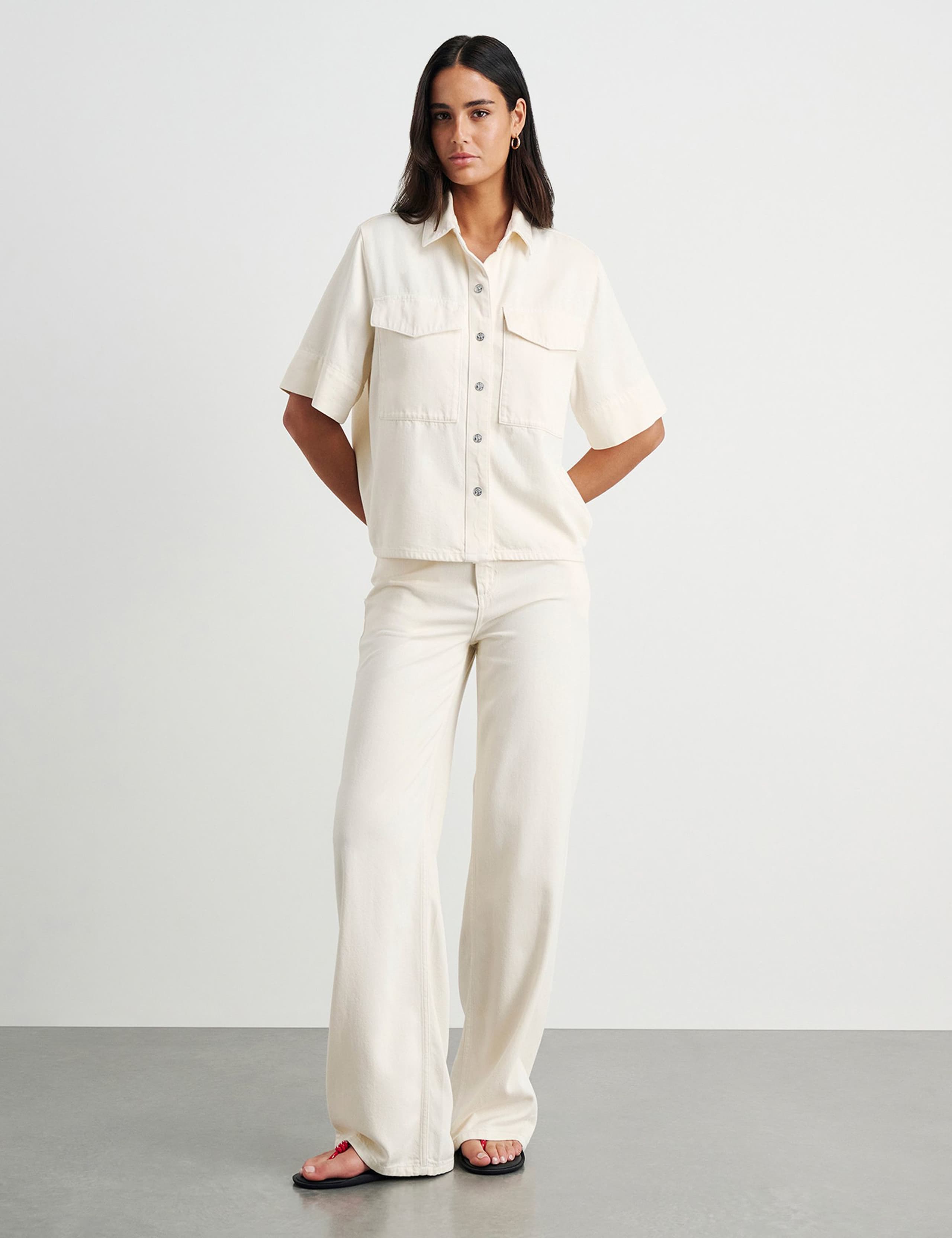 Cotton Rich Denim Shirt 4 of 6