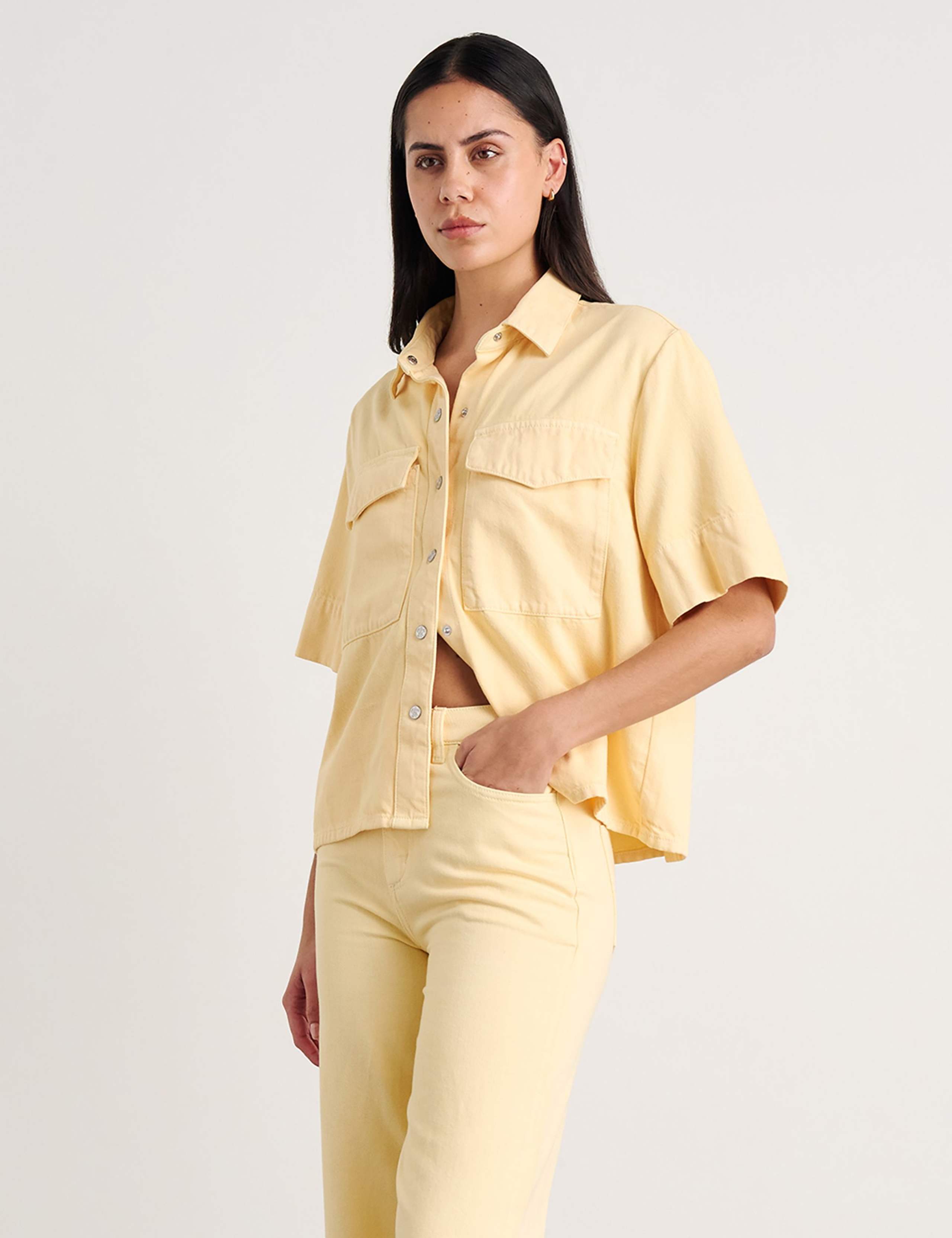 Cotton Rich Denim Shirt 4 of 5