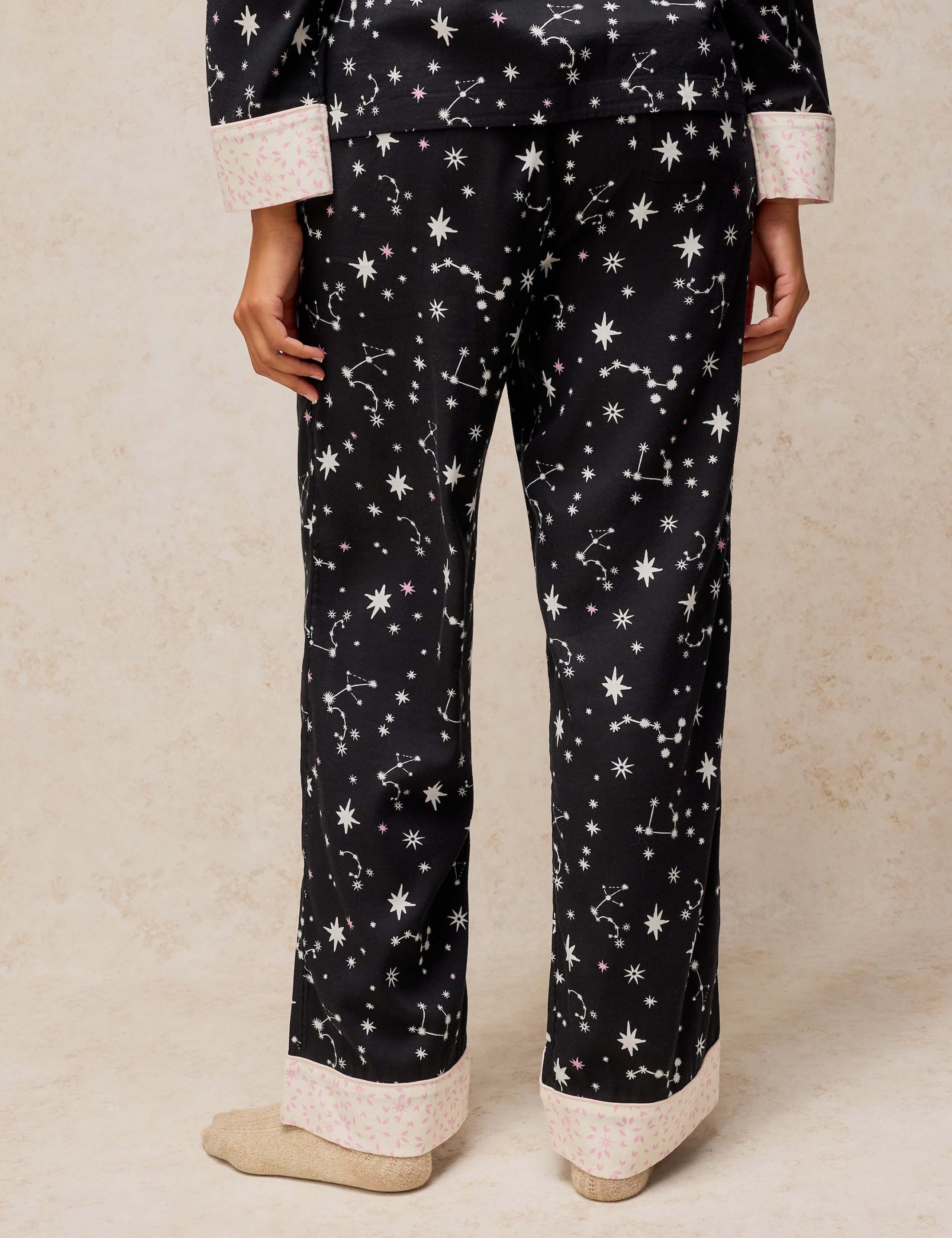 Cotton Rich Printed Pyjama Bottoms 4 of 6