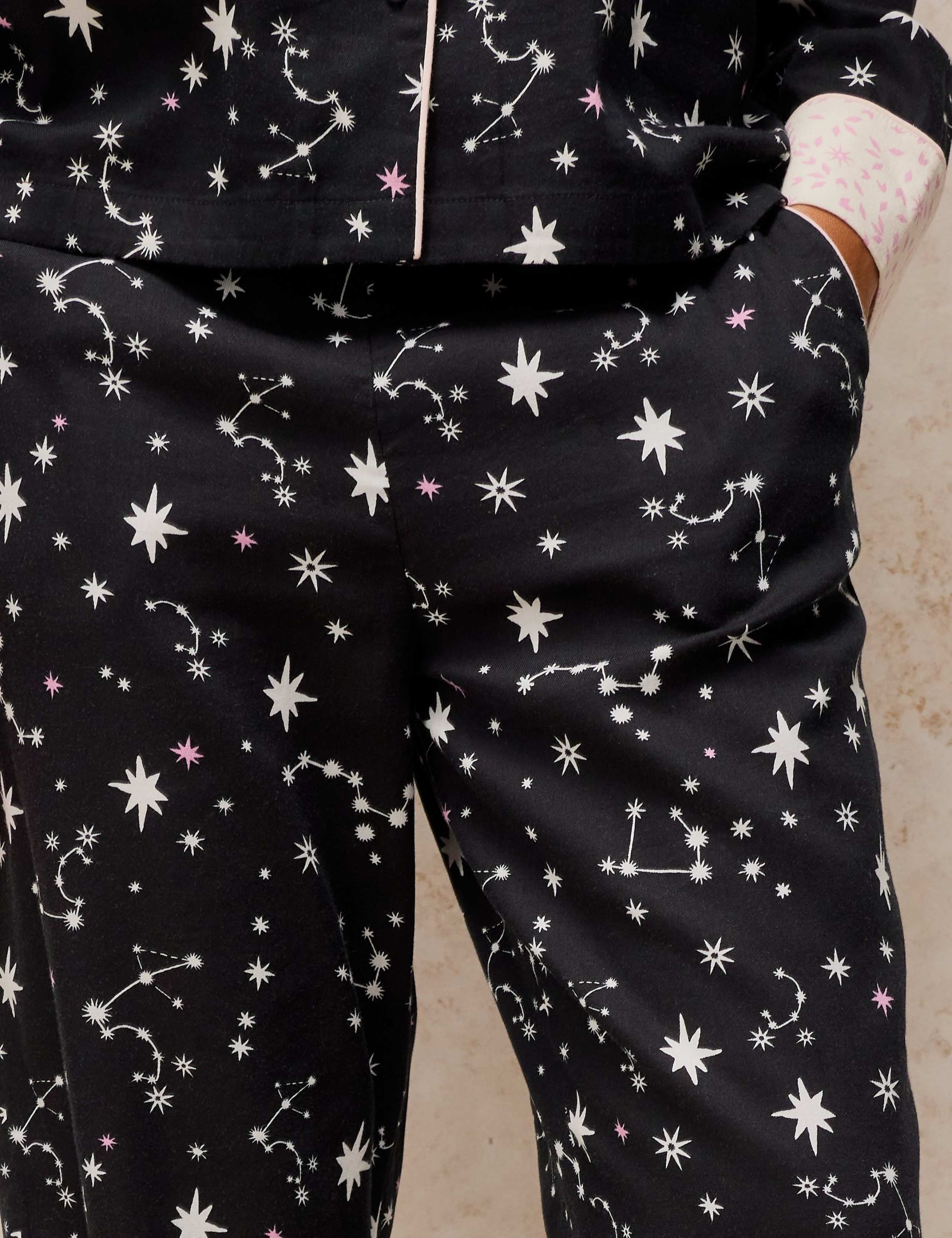 Cotton Rich Printed Pyjama Bottoms 5 of 6