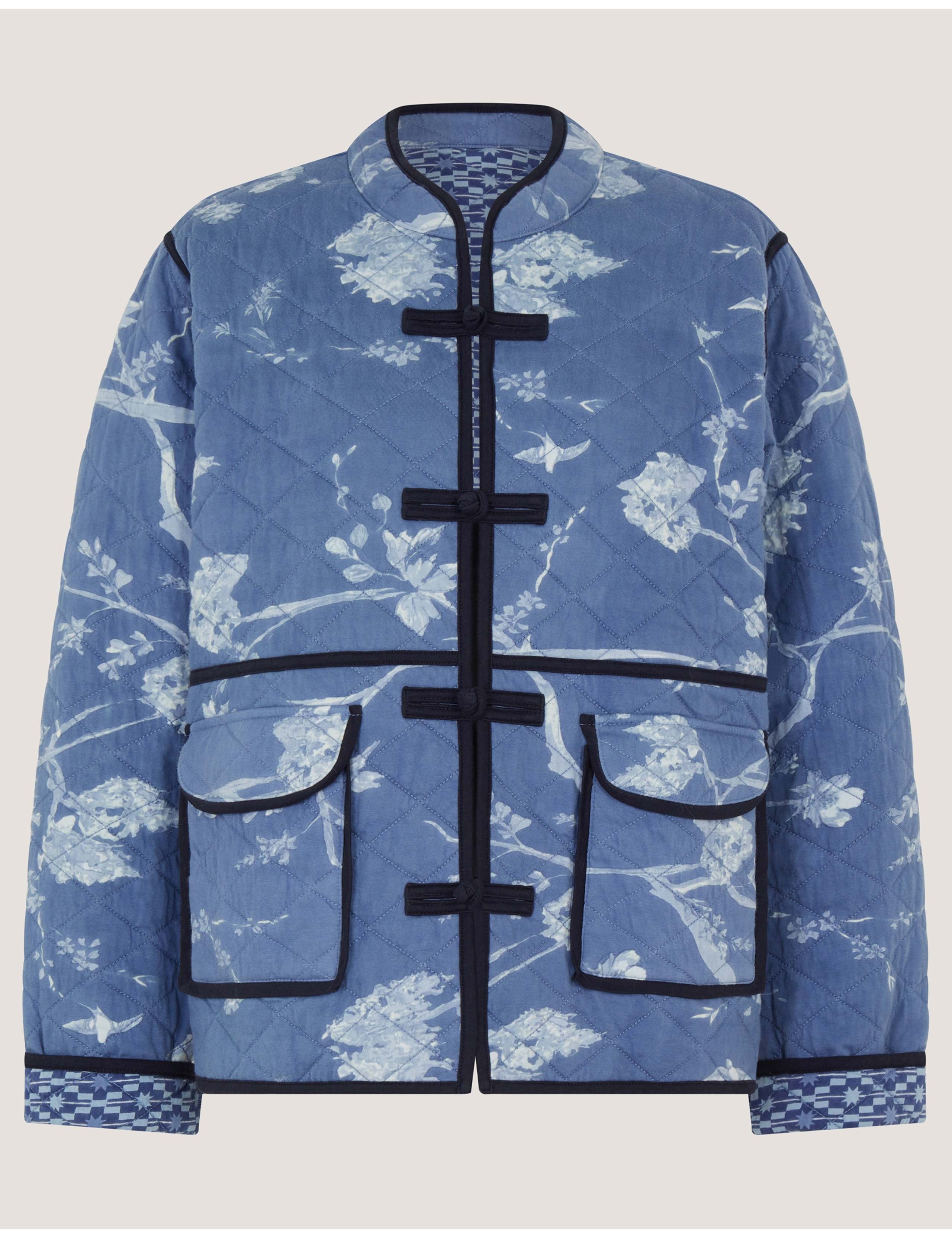 Jersey Printed Quilted Jacket 2 of 5