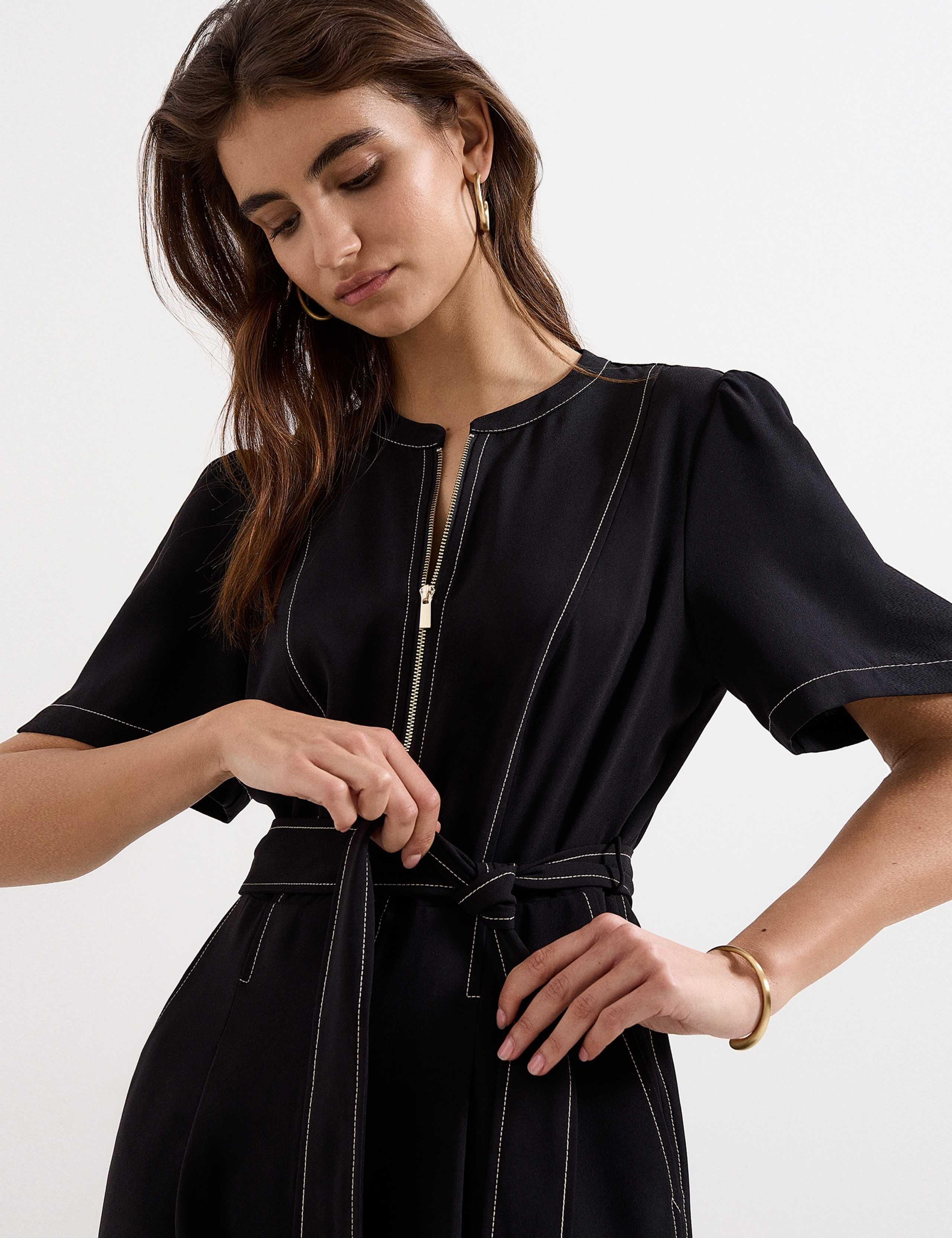 Belted Jumpsuit 5 of 7