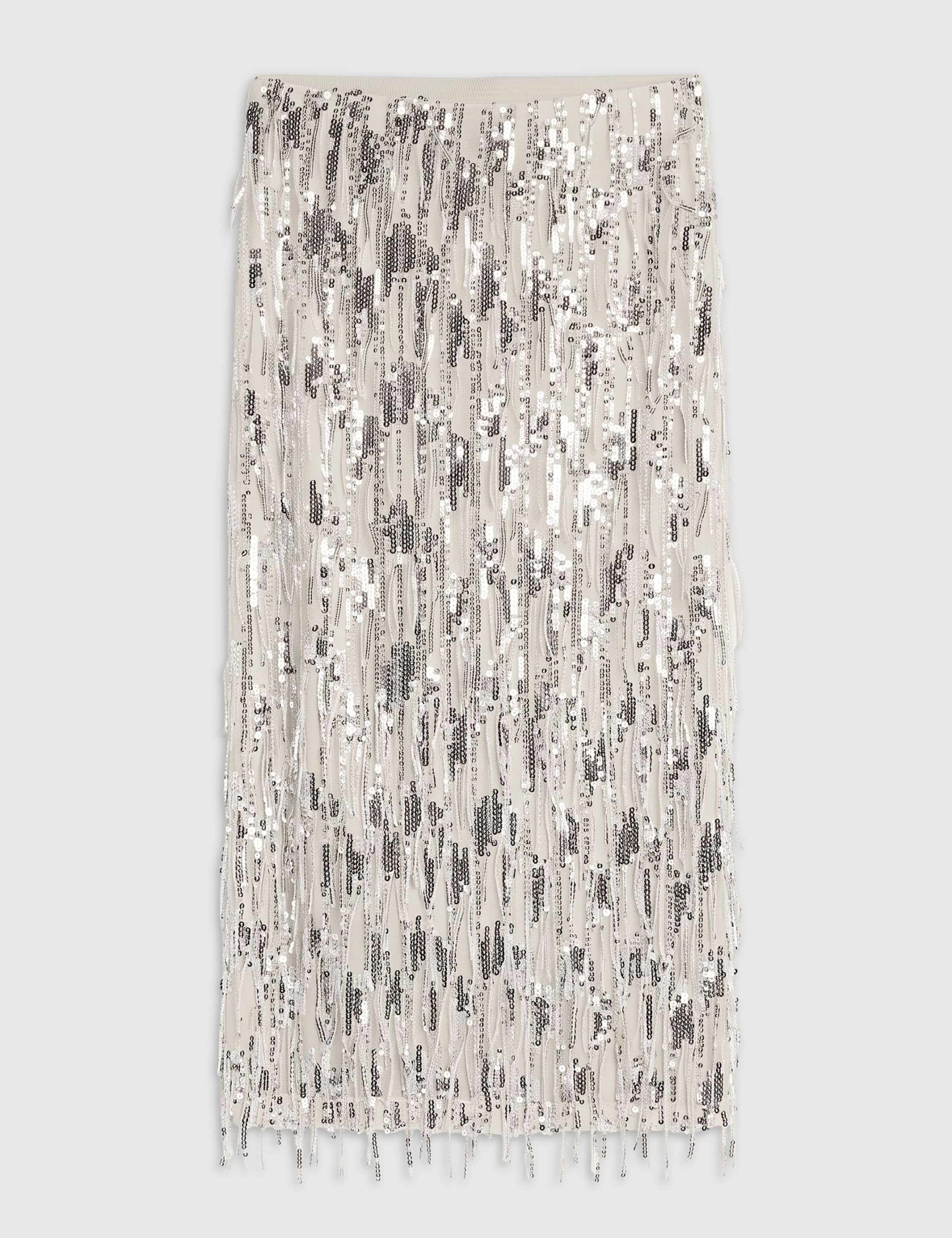Sequin Midi Pencil Skirt 5 of 6