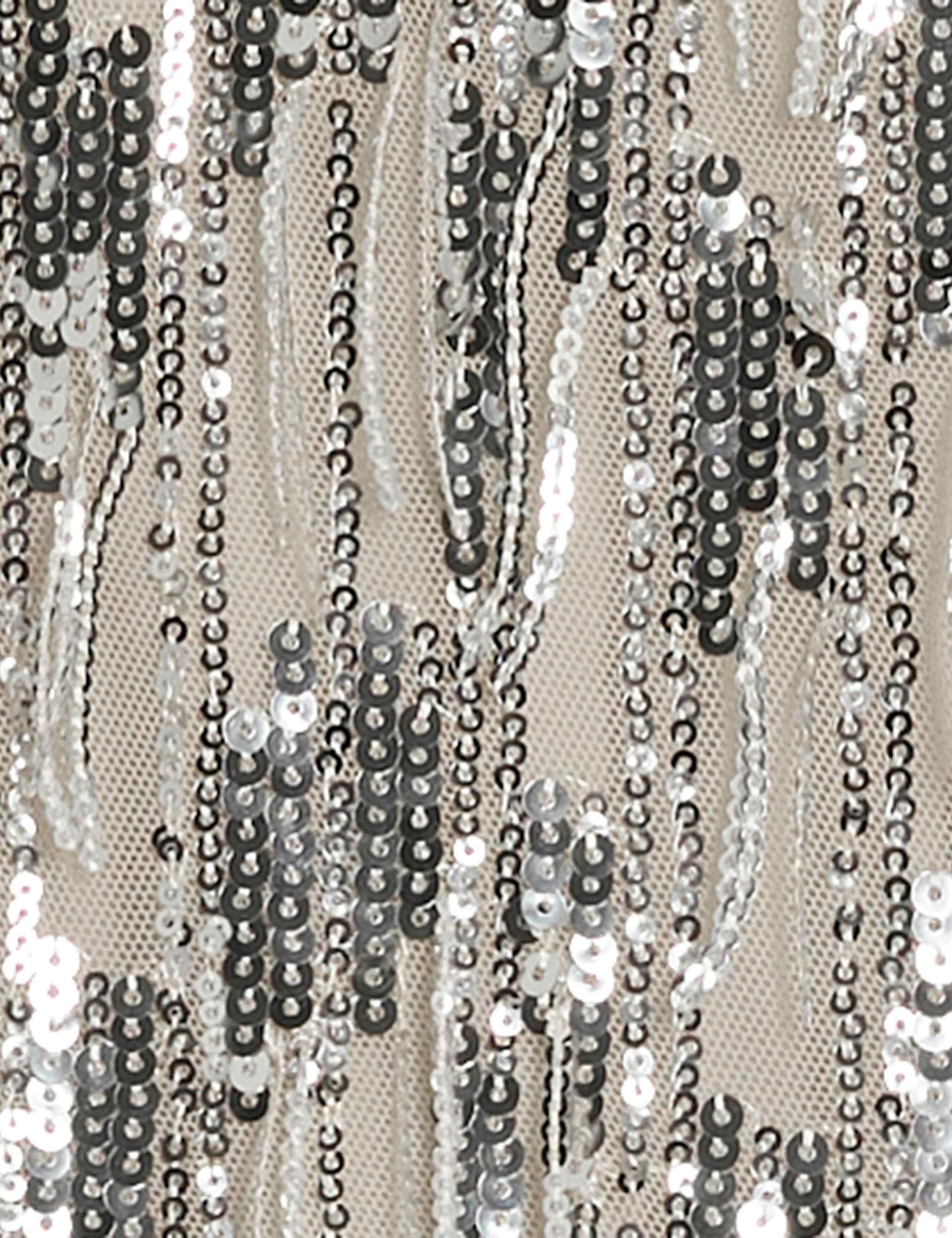 Sequin Midi Pencil Skirt 6 of 6