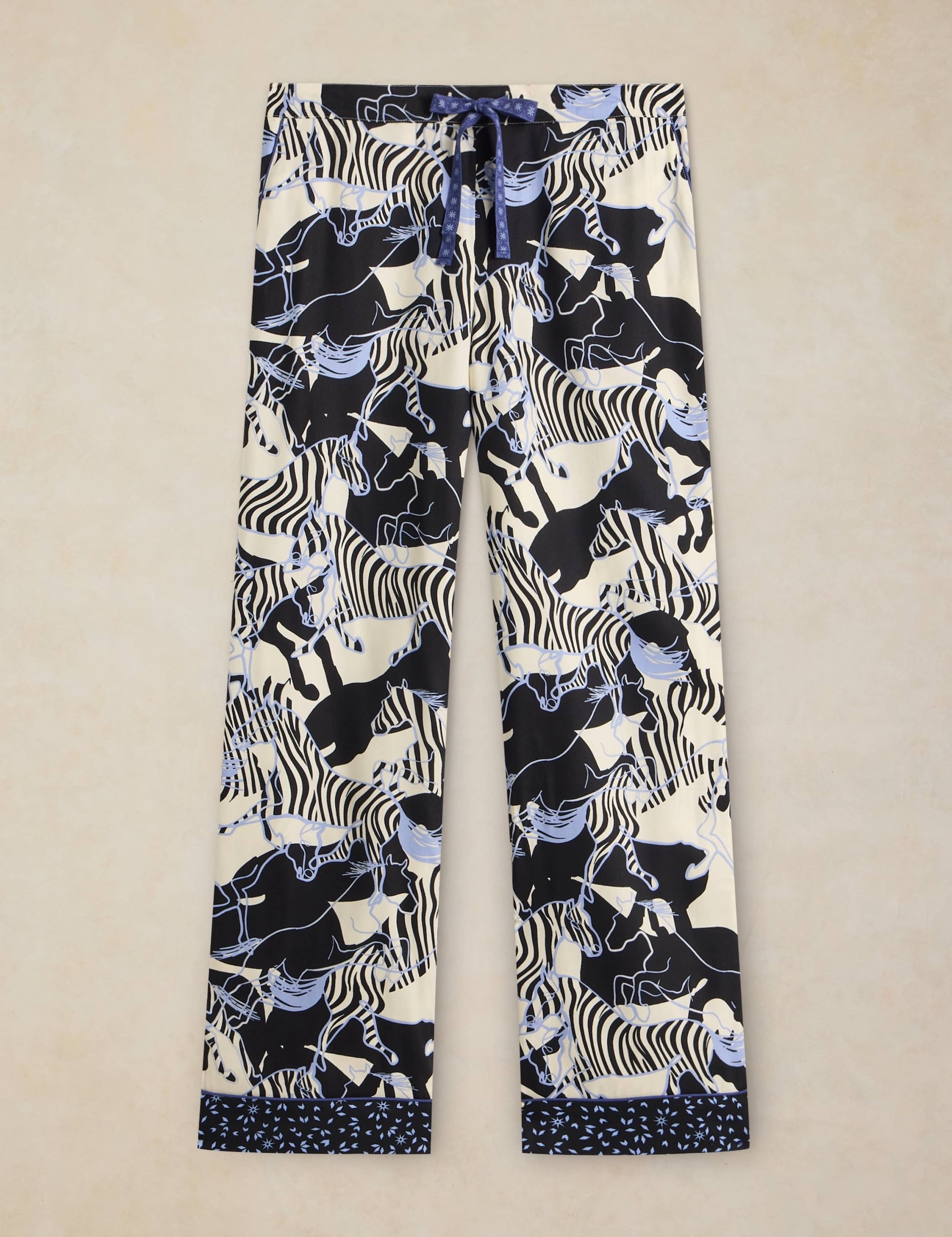 Cotton Rich Printed Pyjama Bottoms 2 of 6