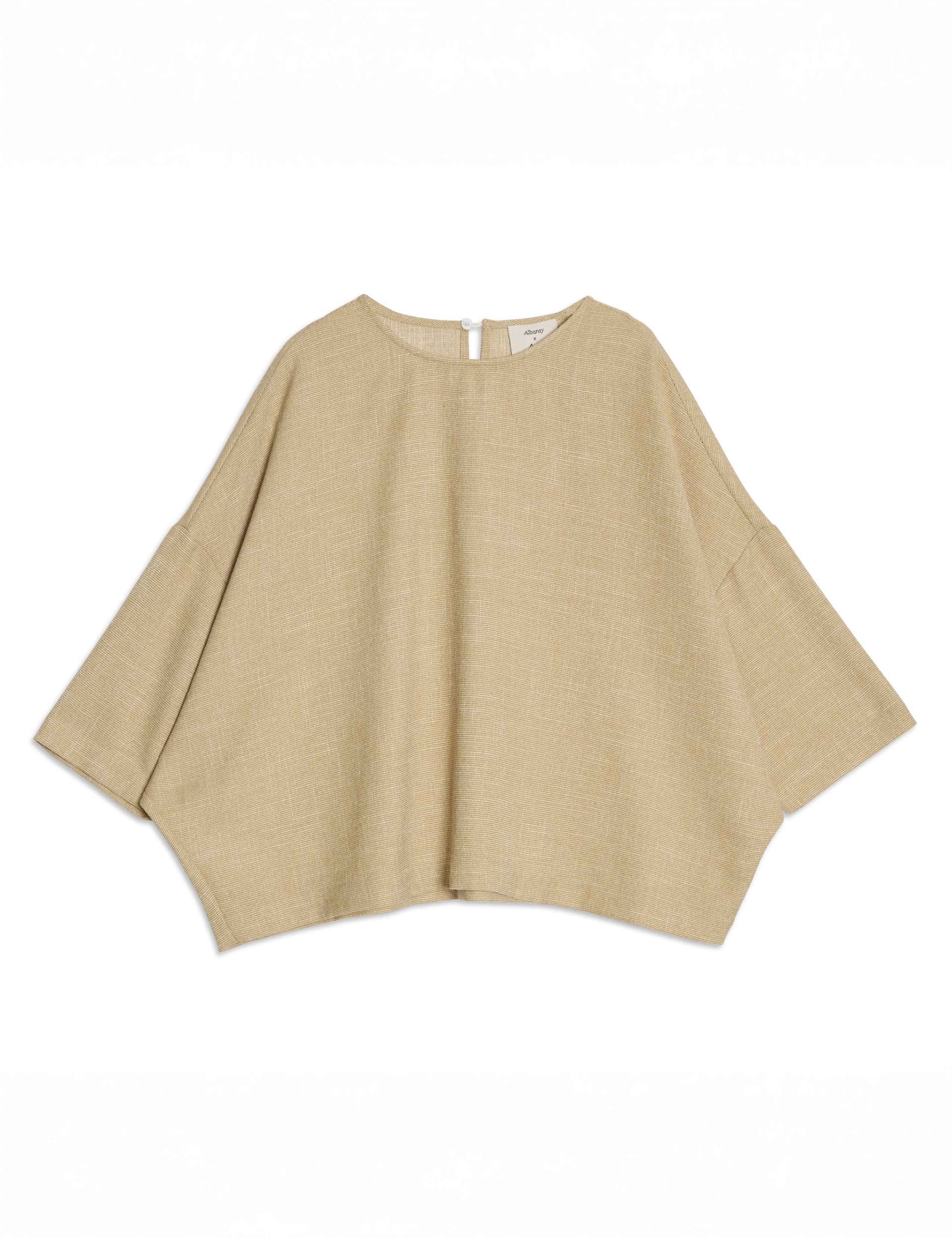 Woven Round Neck Top 2 of 6