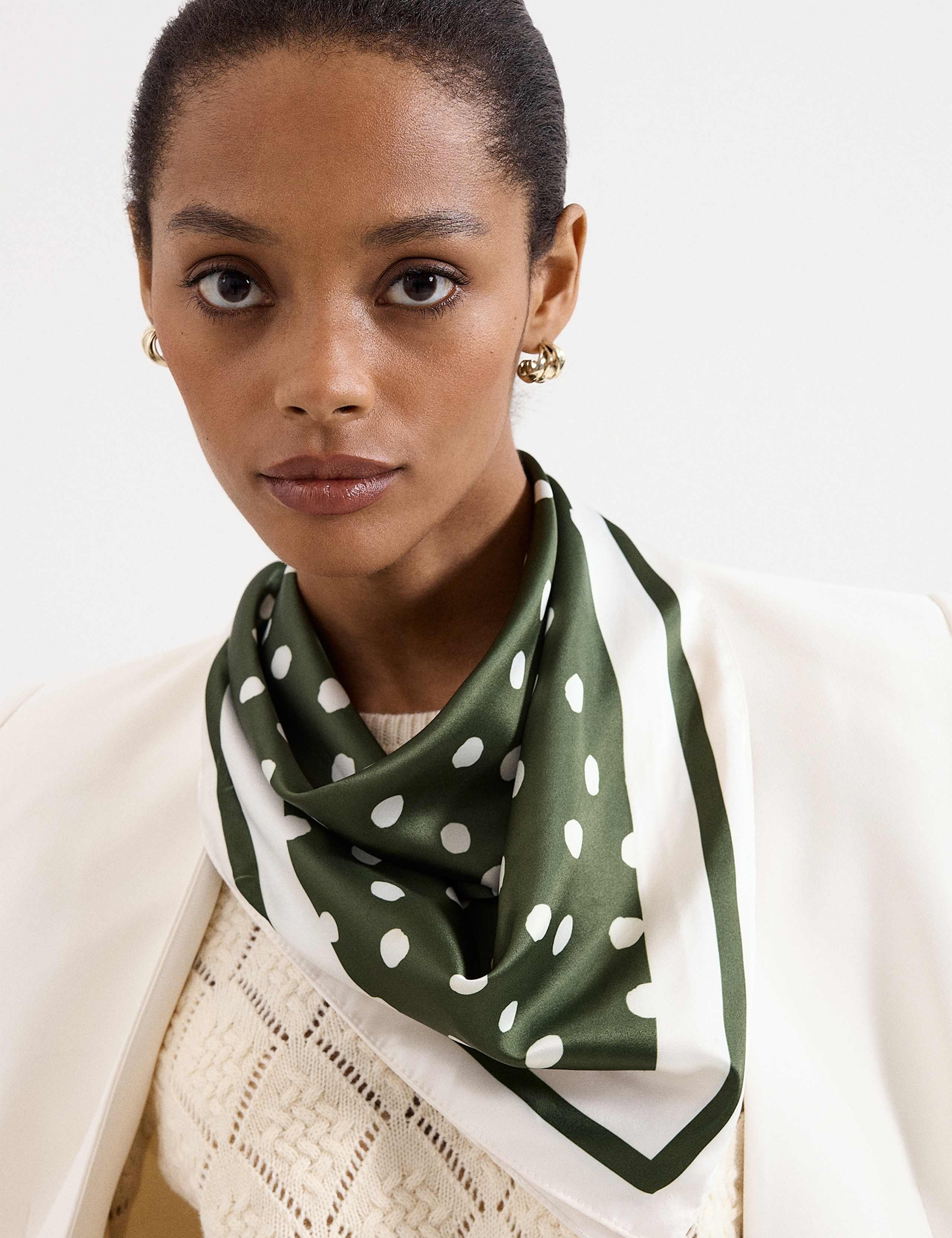 Polka Dot Scarf 3 of 3