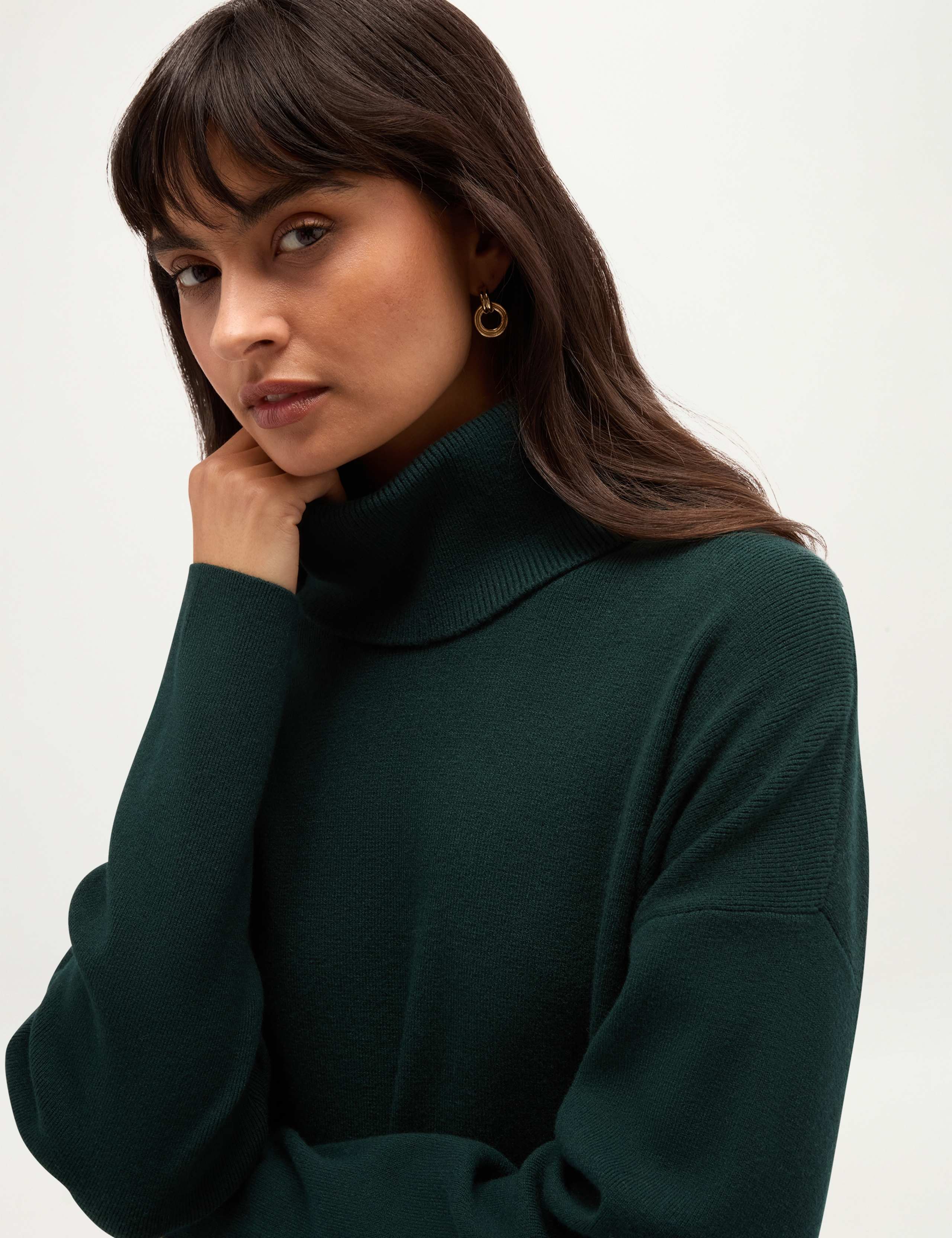 Roll Neck Jumper With Wool 5 of 6