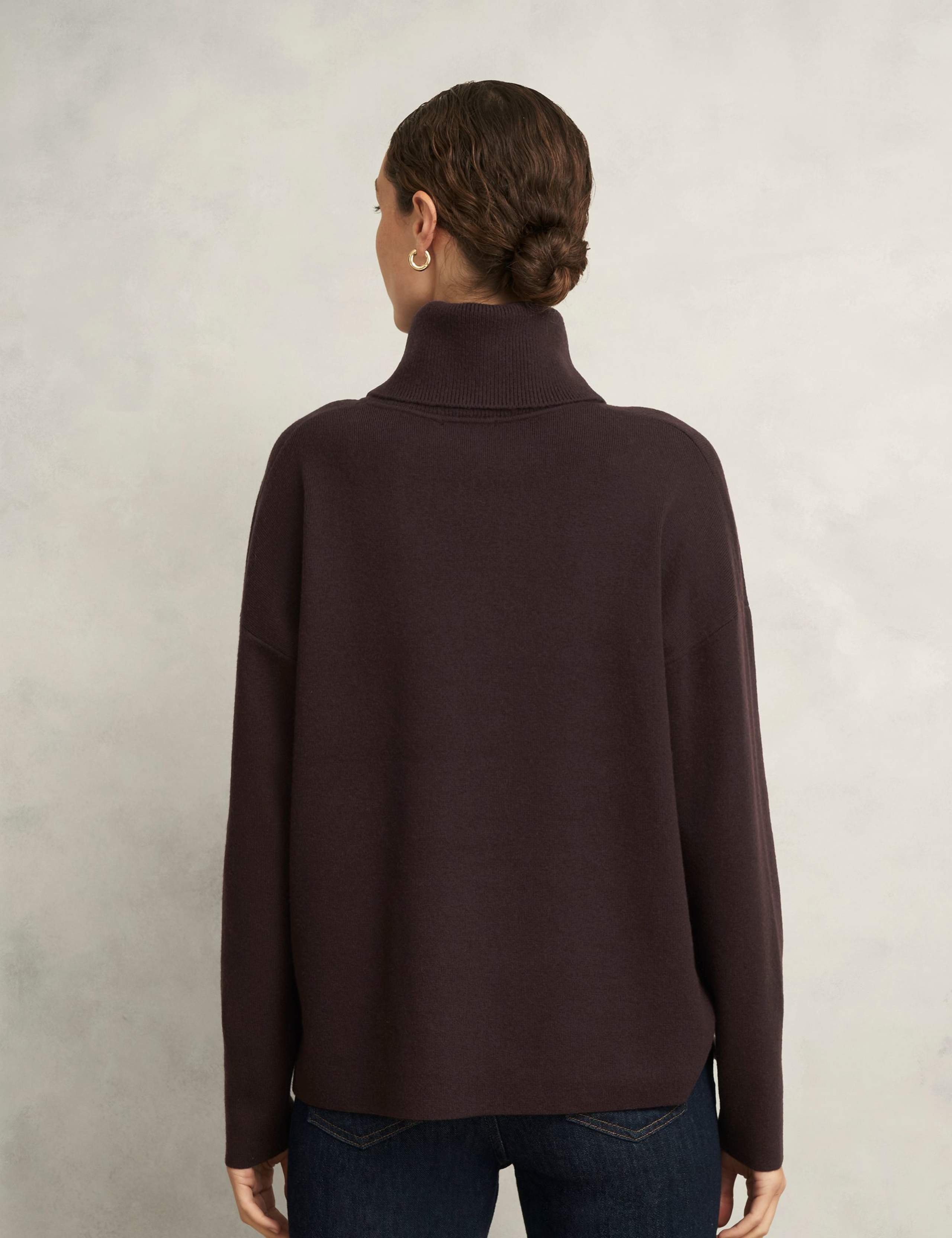 Roll Neck Jumper With Wool 4 of 6