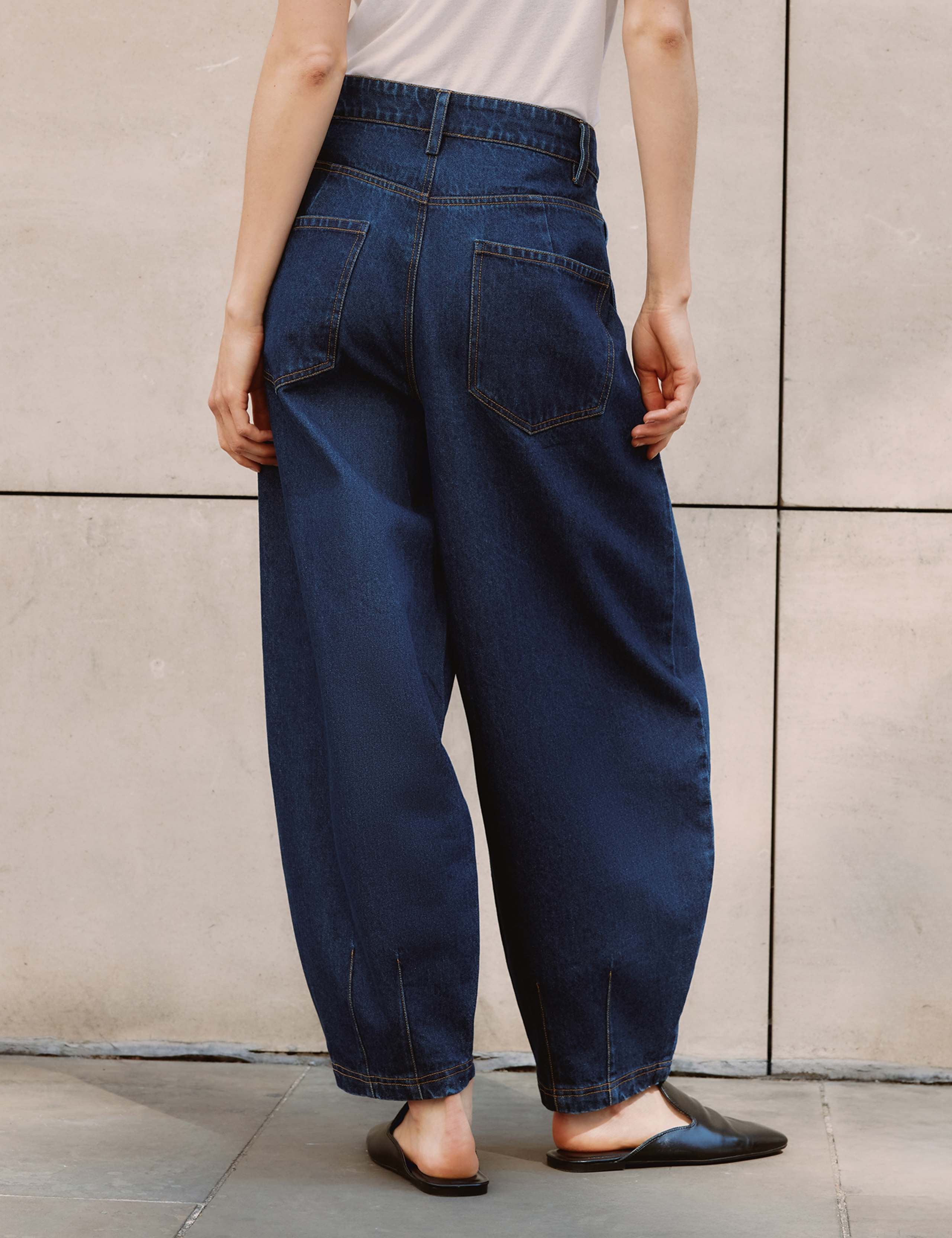 Balloon Leg Ankle Grazer Jeans 4 of 6