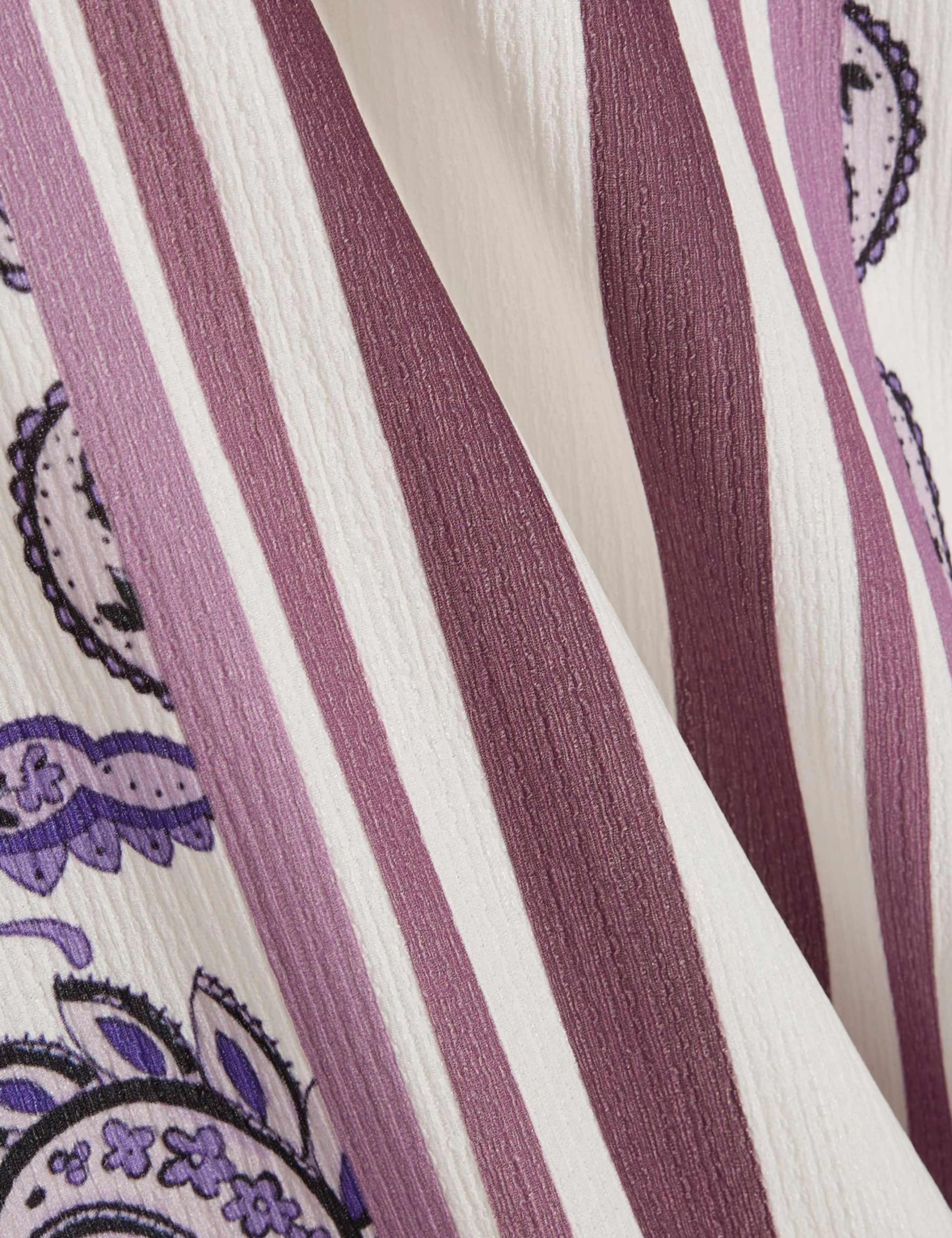 Pure Cotton Paisley Midi Column Dress 5 of 5