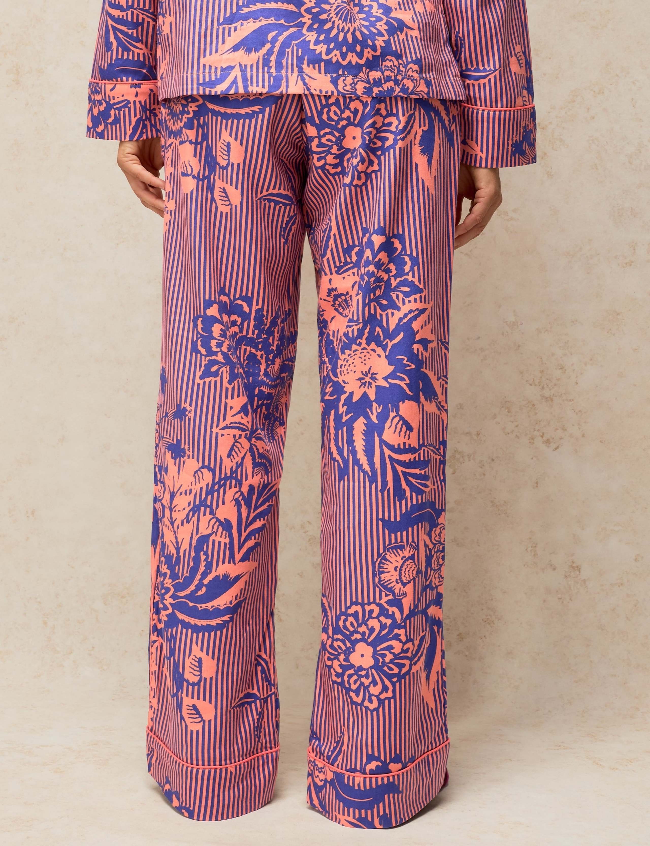Cotton Rich Printed Pyjama Bottoms 4 of 6
