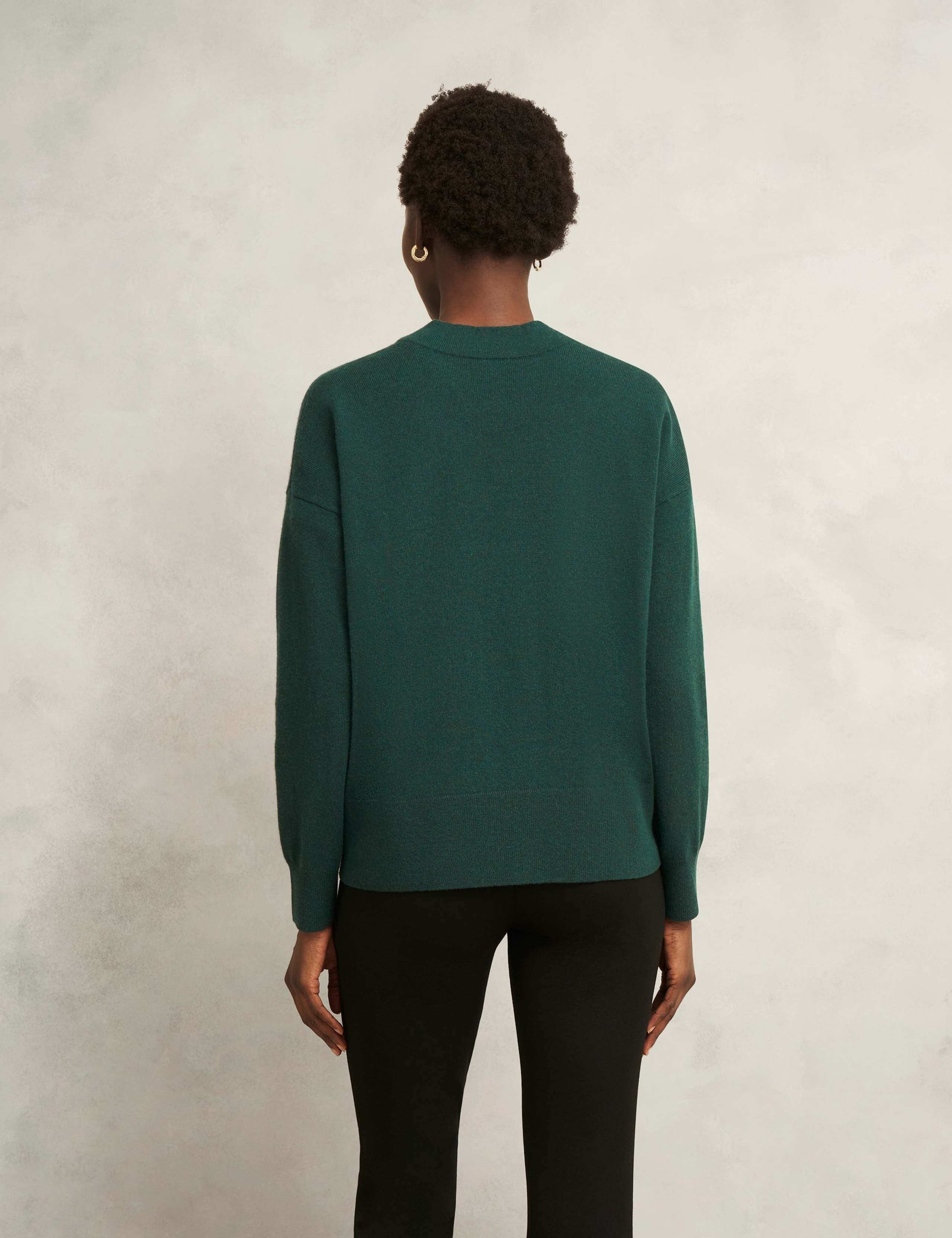 Wool Blend V-Neck Jumper 4 of 6