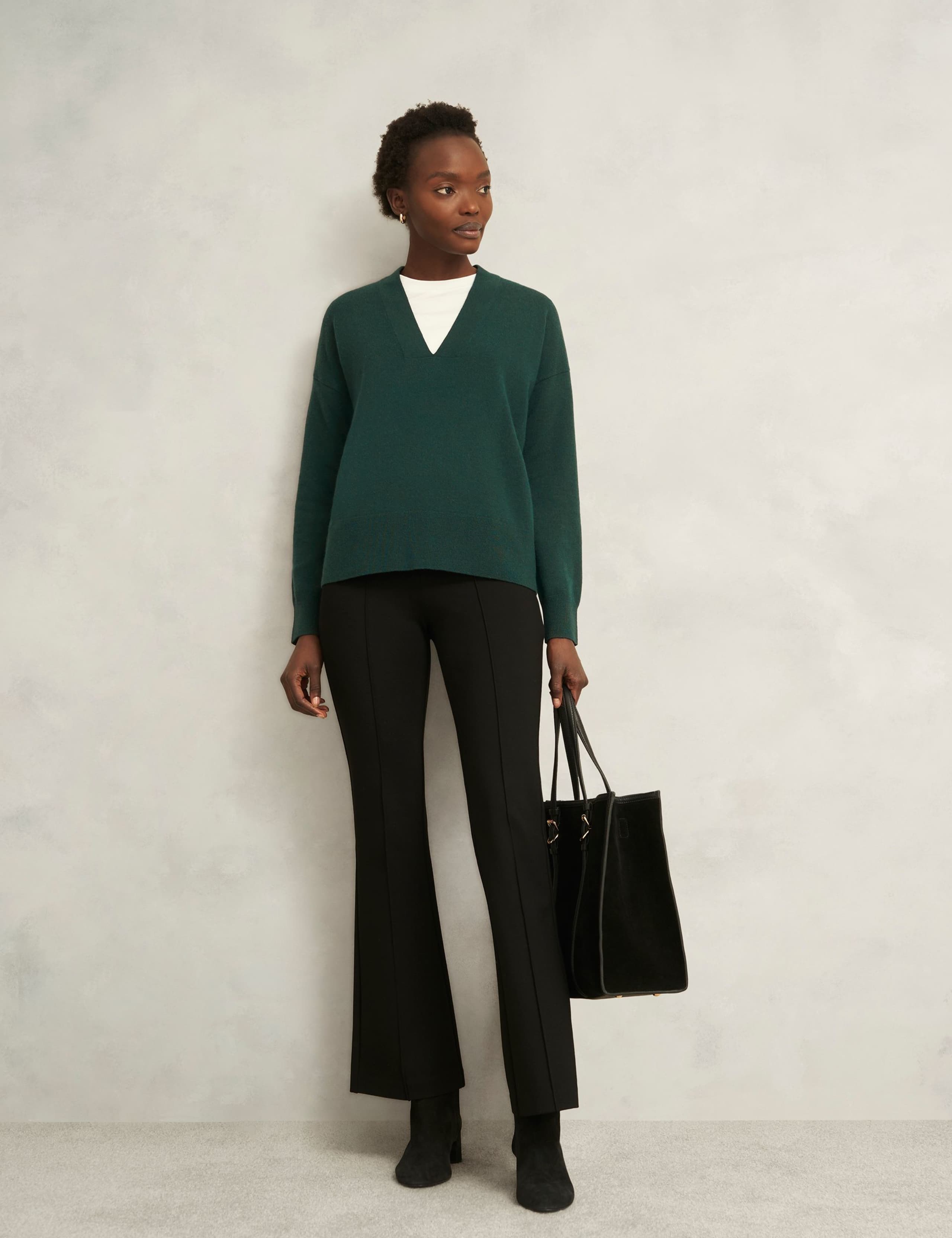 Wool Blend V-Neck Jumper 6 of 6