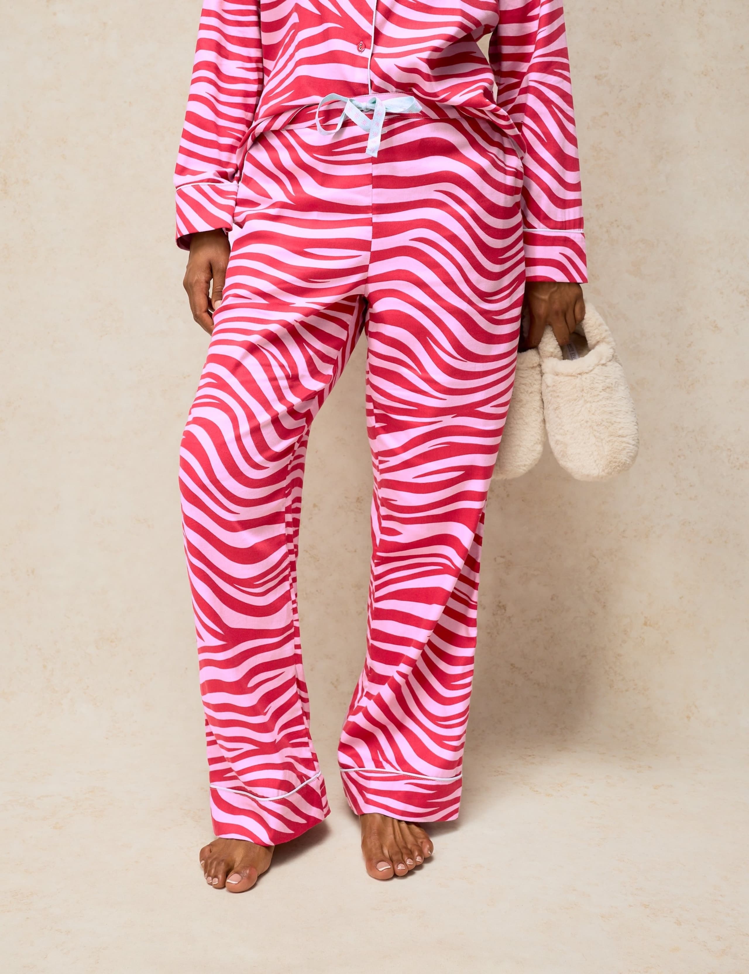 Cotton Rich Printed Pyjama Bottoms 3 of 6
