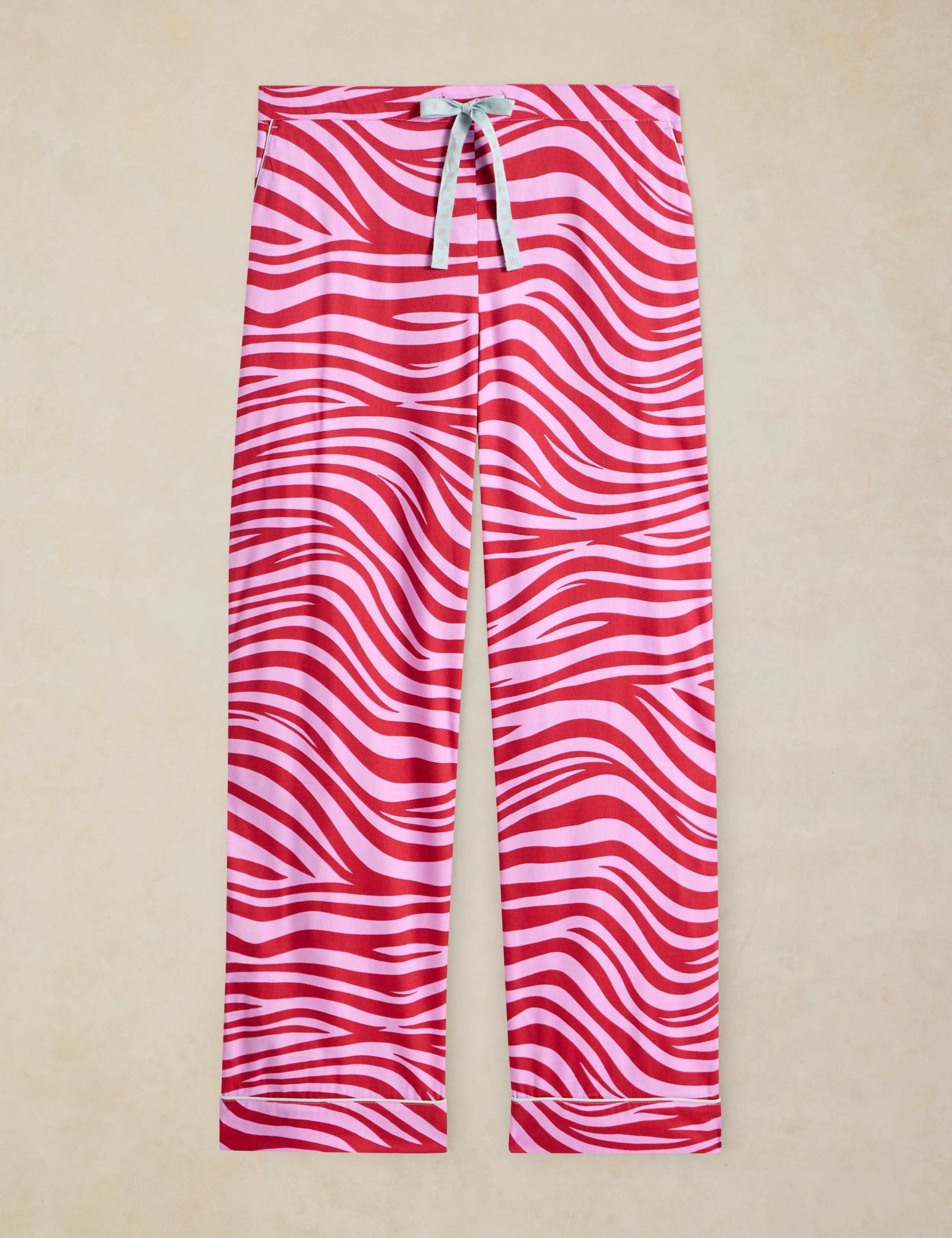 Cotton Rich Printed Pyjama Bottoms 2 of 6
