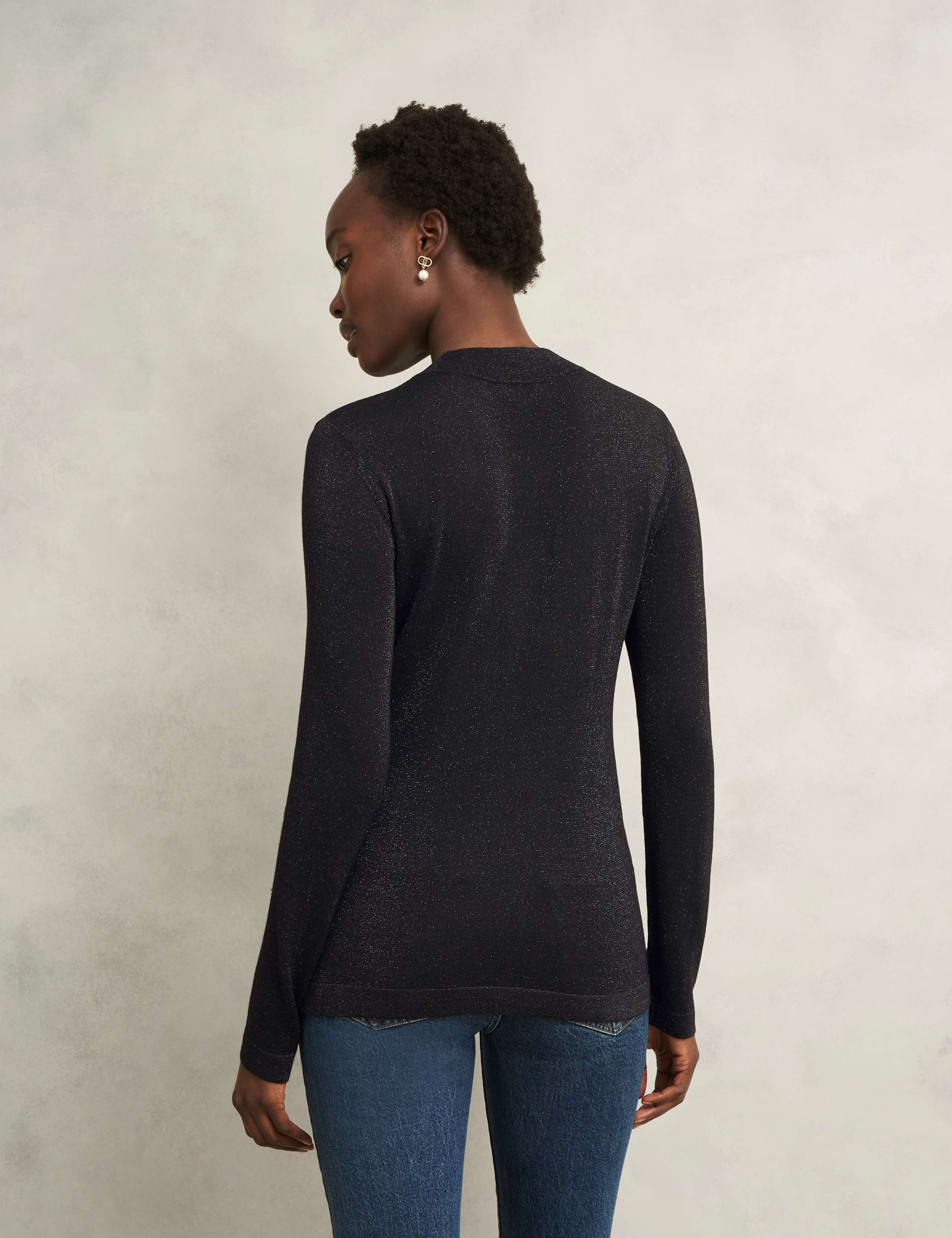 Sparkly Crew Neck Jumper 4 of 5