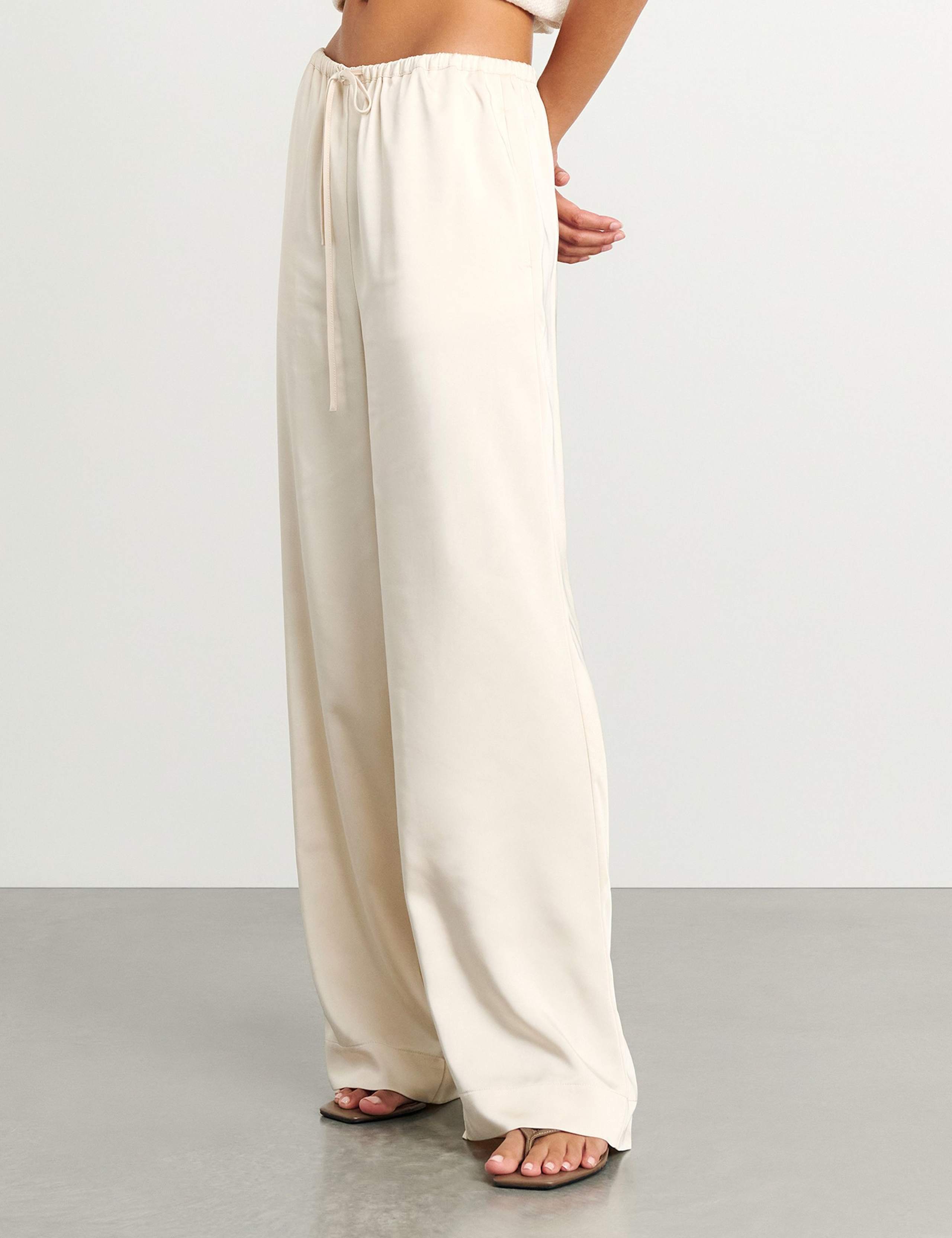Drawstring Wide Leg Trousers 2 of 7