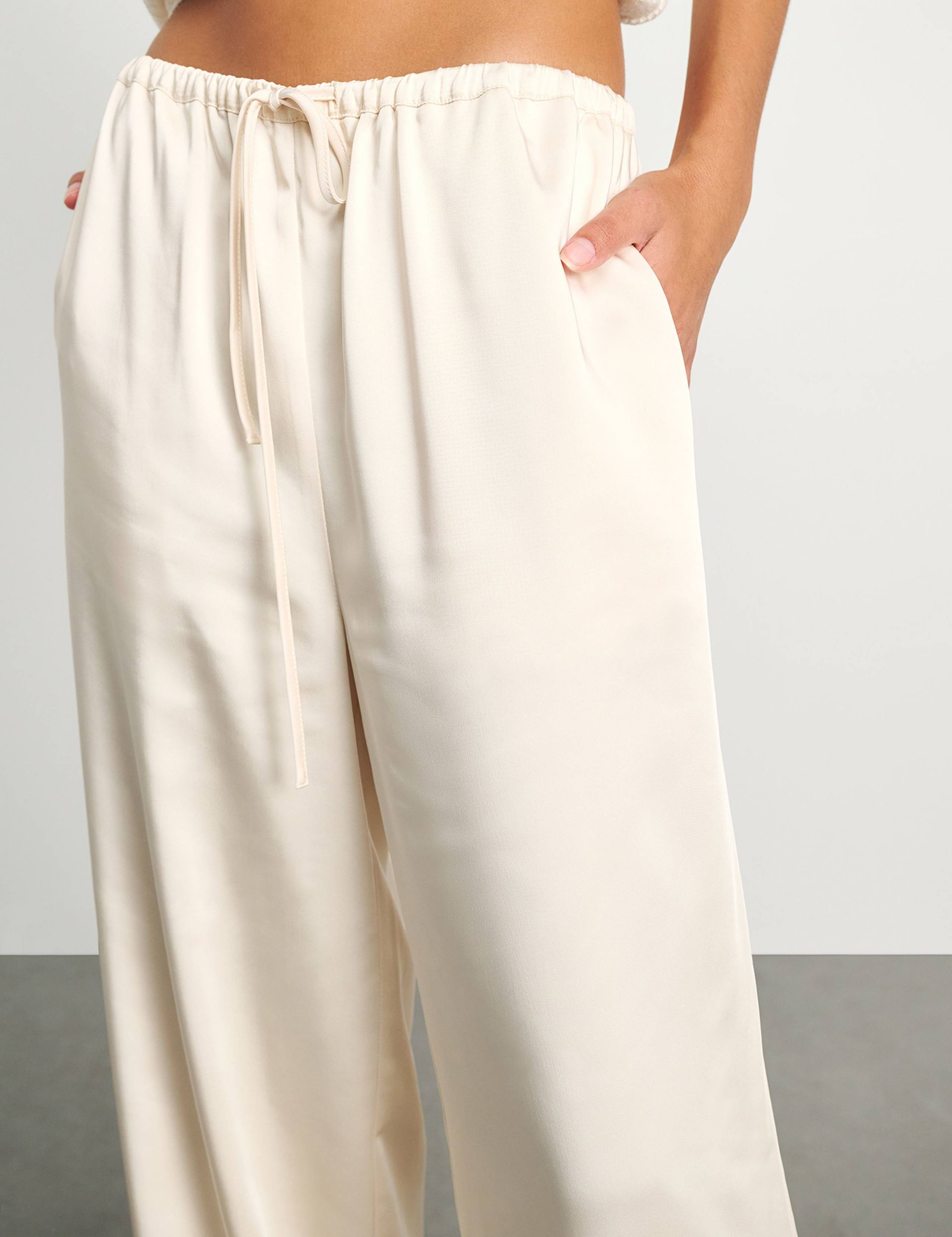Drawstring Wide Leg Trousers 4 of 7