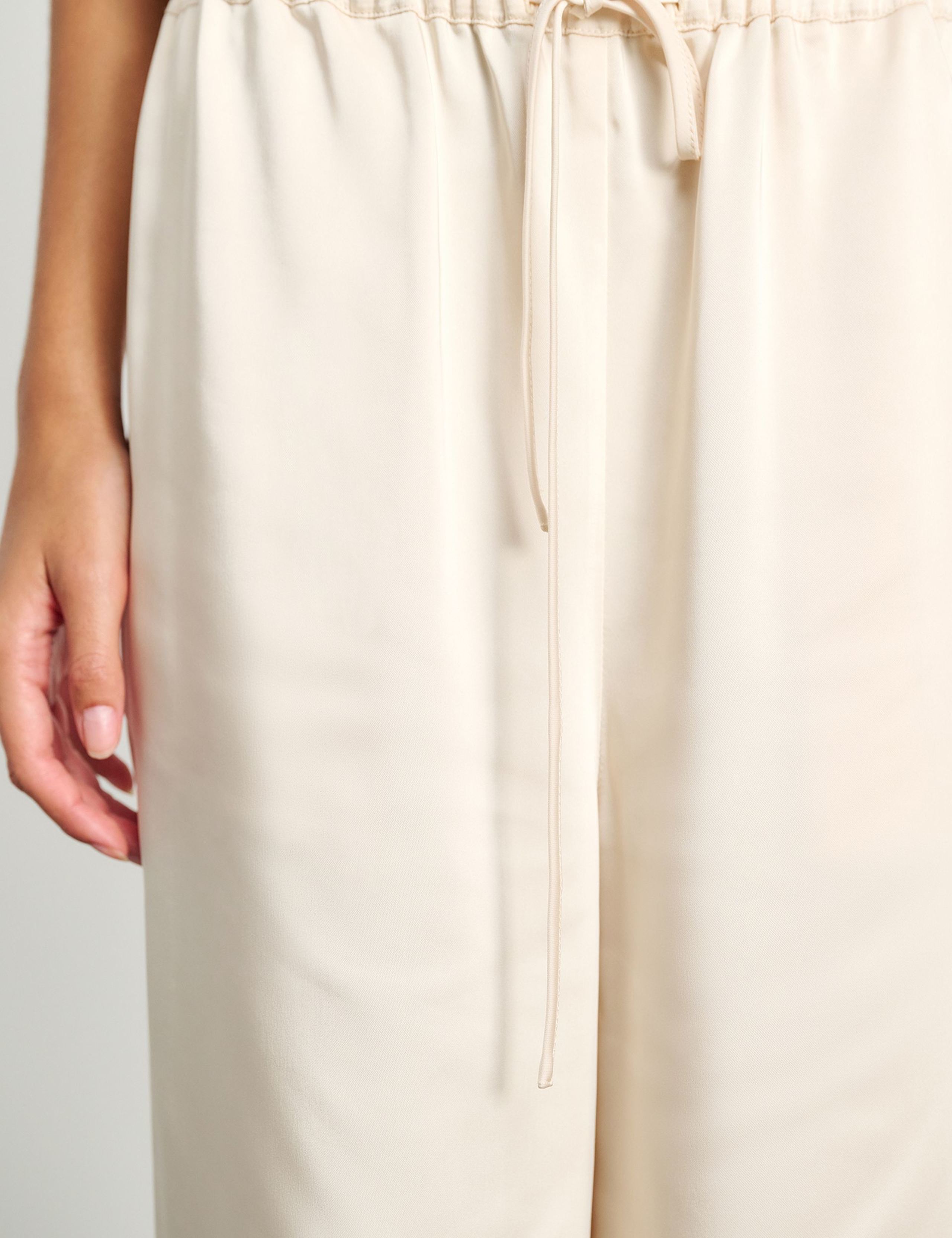 Drawstring Wide Leg Trousers 5 of 7