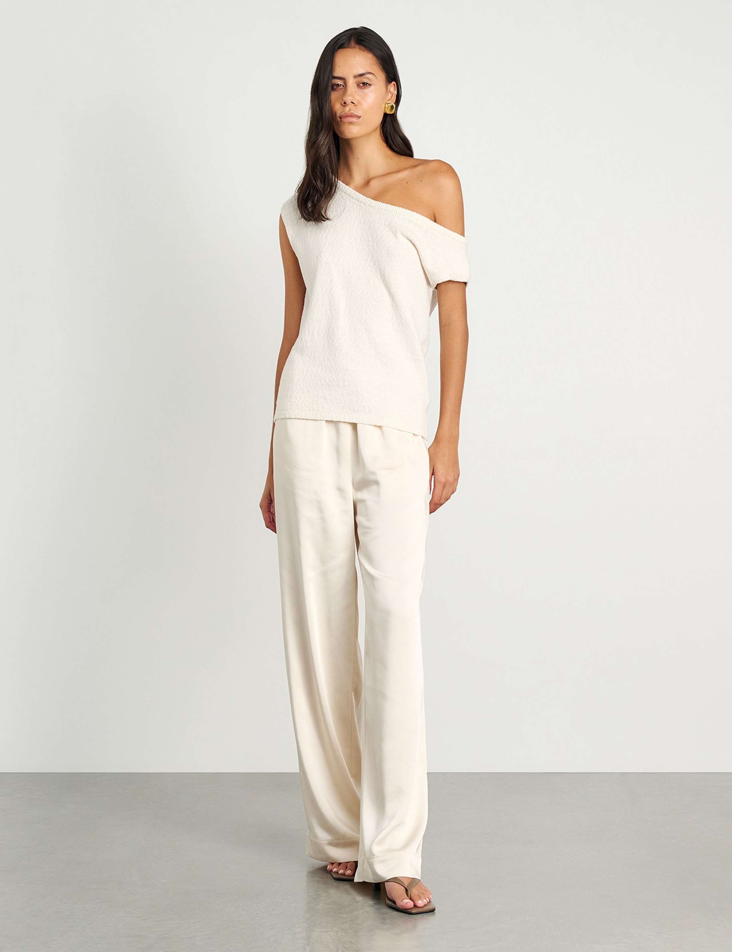 Drawstring Wide Leg Trousers 7 of 7