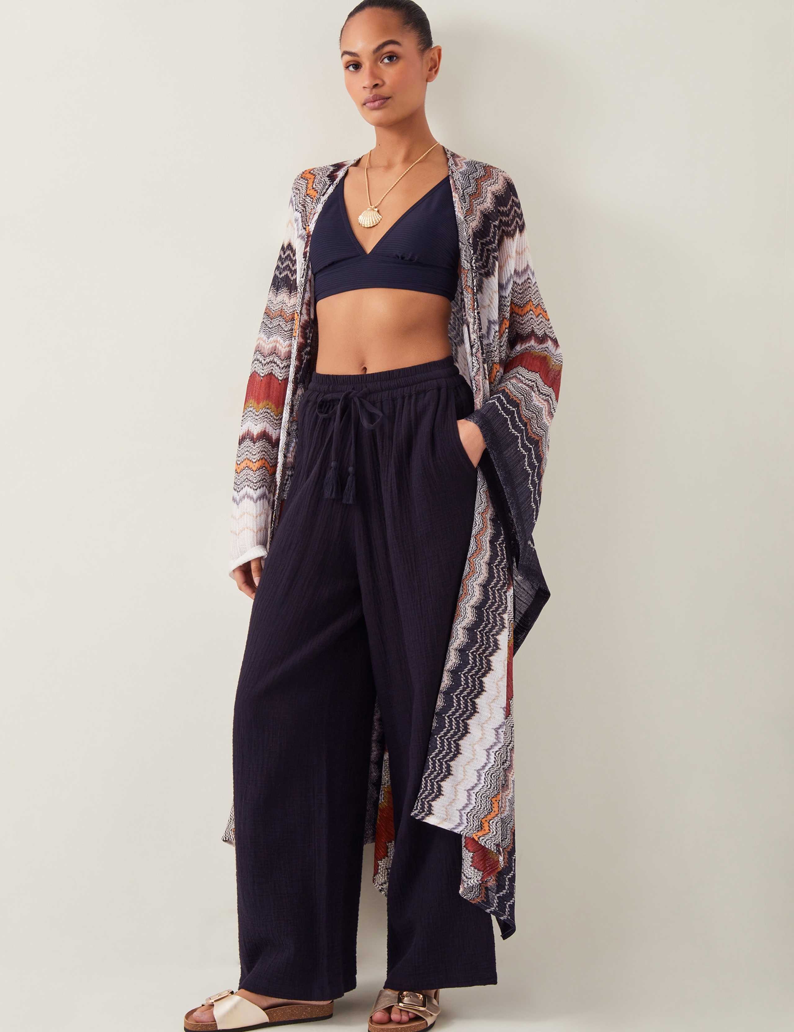 Ava Zig Zag Midi Beach Cover Up 3 of 5