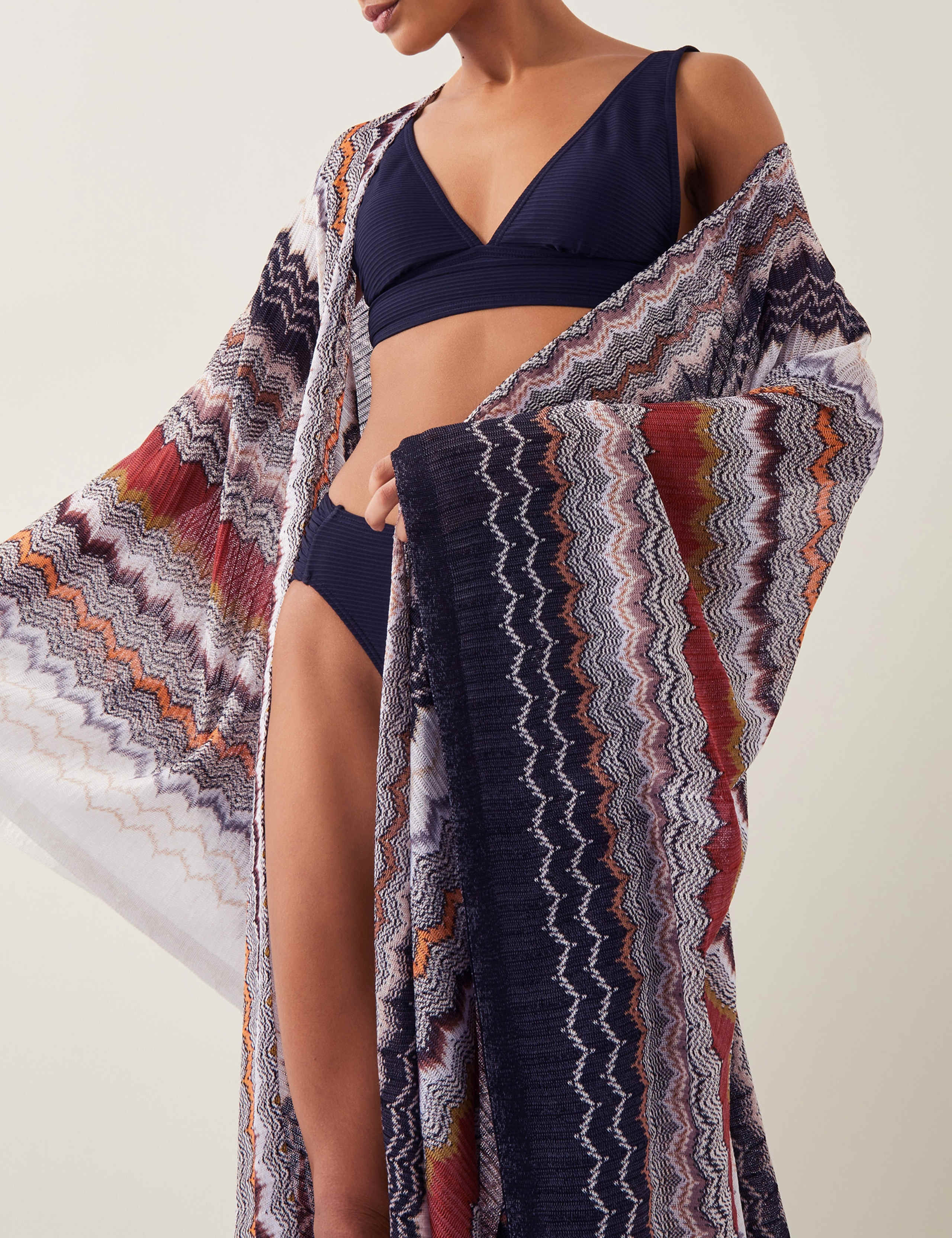 Ava Zig Zag Midi Beach Cover Up 5 of 5